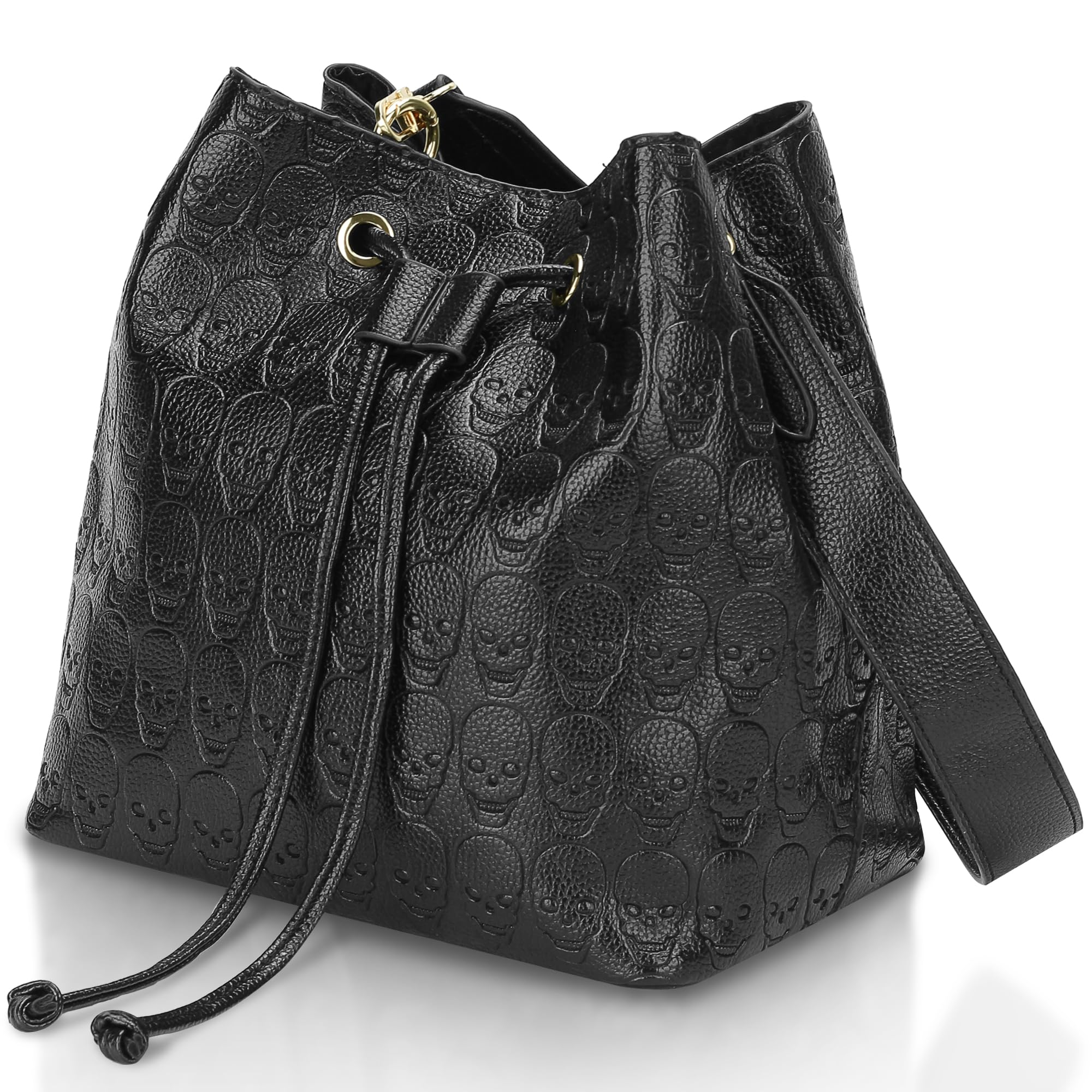 Micom Womens Hobo Tote Bag Leather Shoulder Bag for Women Bucket Bag Hobo Handbag Fit for Dating, Working, Shopping black Size: M