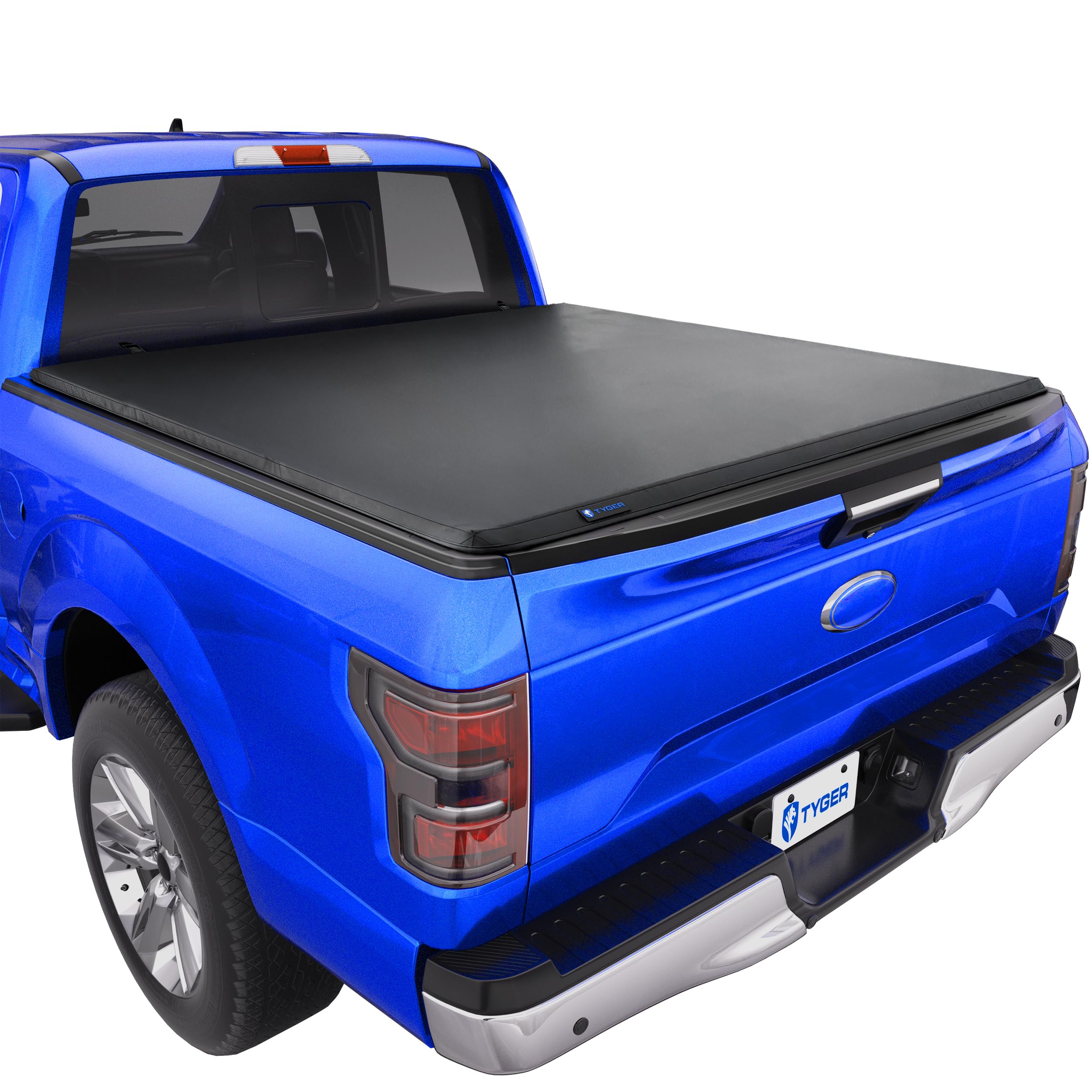 Tyger Auto T3 Soft Tri-Fold Truck Bed Tonneau Cover Compatible with 2015-2020 Ford F-150 | Styleside 5.5' Bed | TG-BC3F1041
