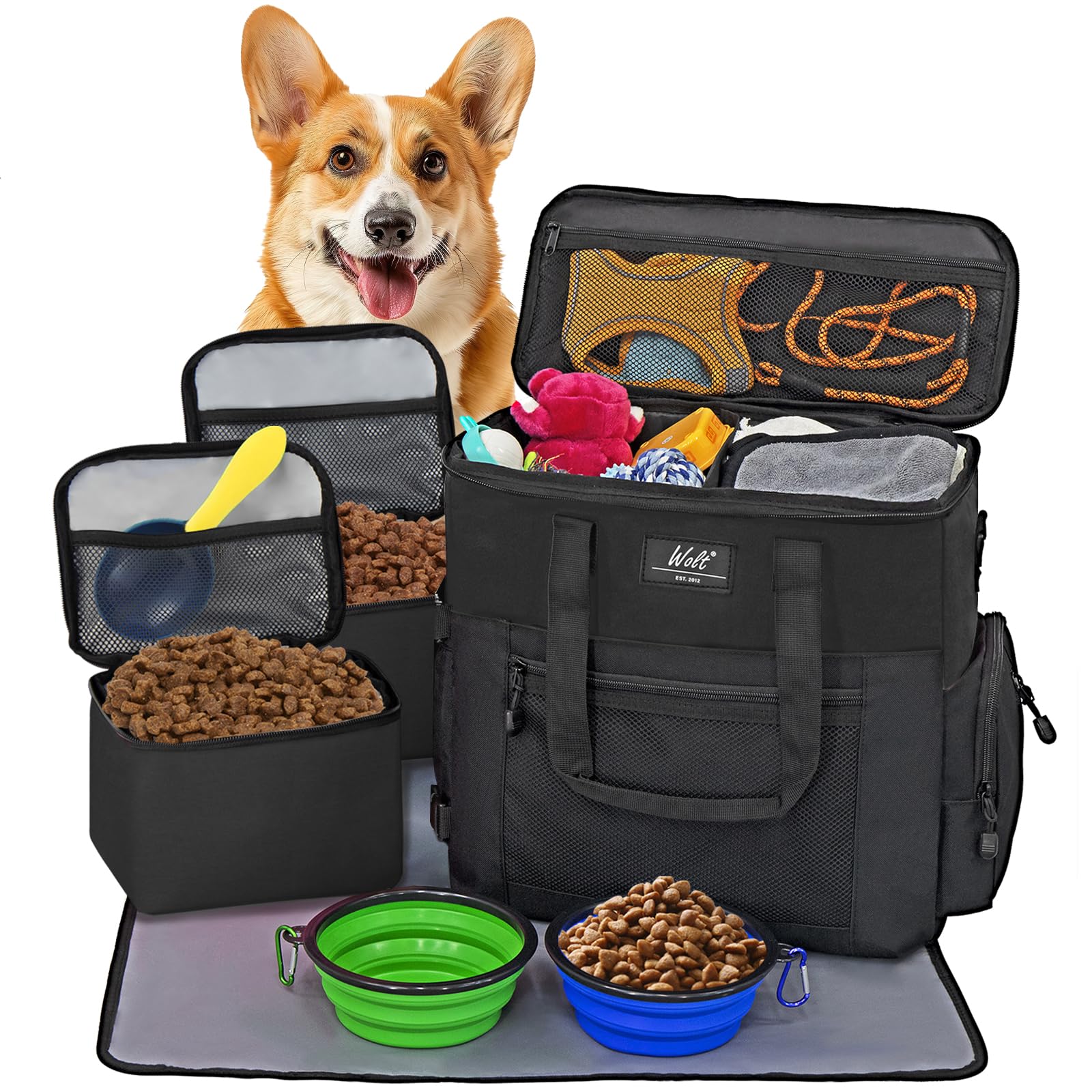 WOLT Dog Travel Bag Kit