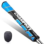 CHAMPKEY Premium Pistol Golf Putter Grip | Lightweight and Comfortable Golf Grips | Advanced Texture Control and High Feedback Golf Putter Grips(Blue, Standard)