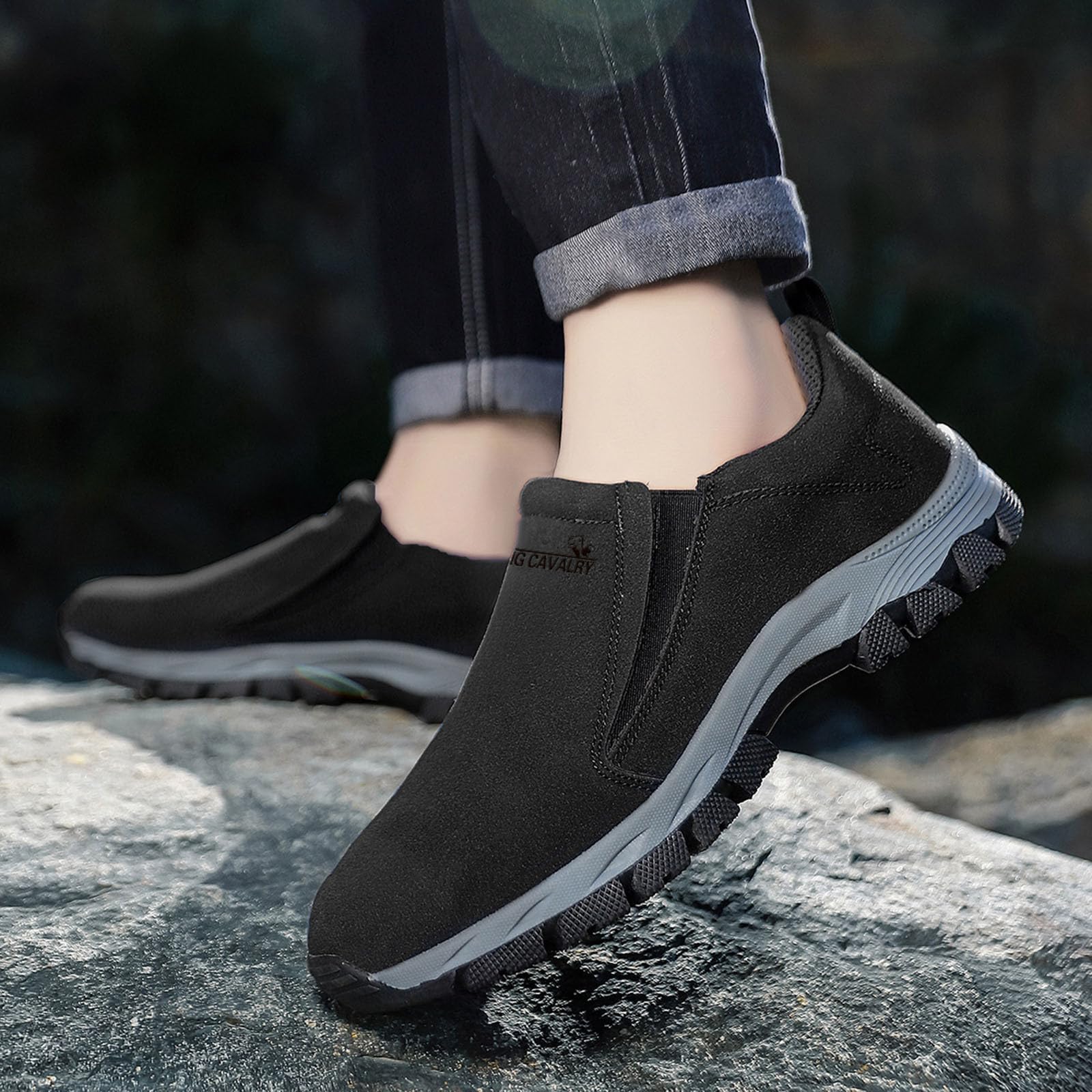 Zapatillas OrthoMotion para hombre, unisex, zapatos ortopédicos Naturstep para hombre y mujer, zapatos ergonómicos para mayor comodidad al aire libre, antideslizantes, senderismo