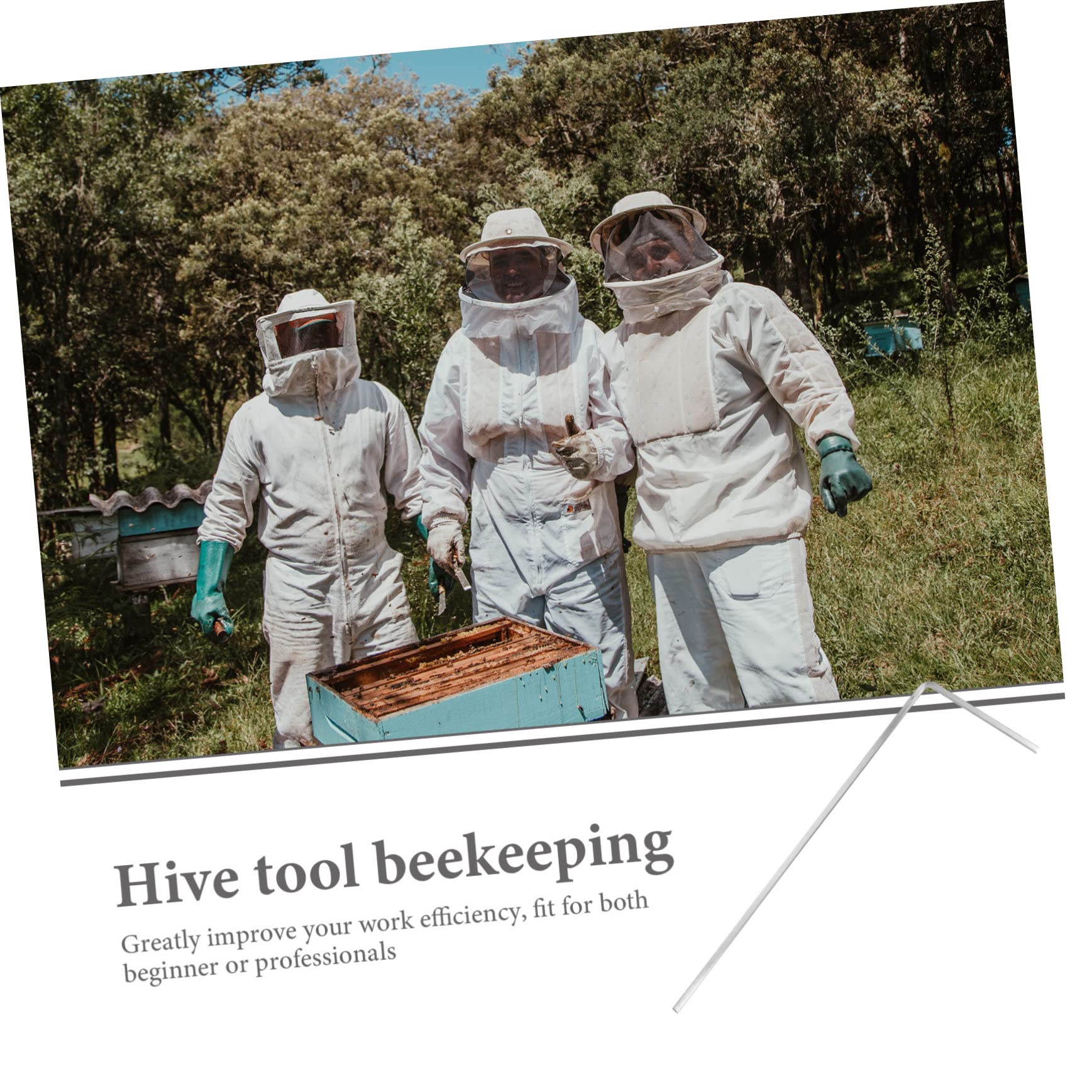 TOYANDONA 2 Piezas Herramienta de Apicultura Accesorio Práctico de Duradero para Extracción de y Cera para Cuidadores de Abejas y Apicultores