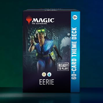Magic: The Gathering 60-Card Theme Deck - Eerie (1 Ready-to-Play Deck, 1 Deck Box, 5 Tokens)