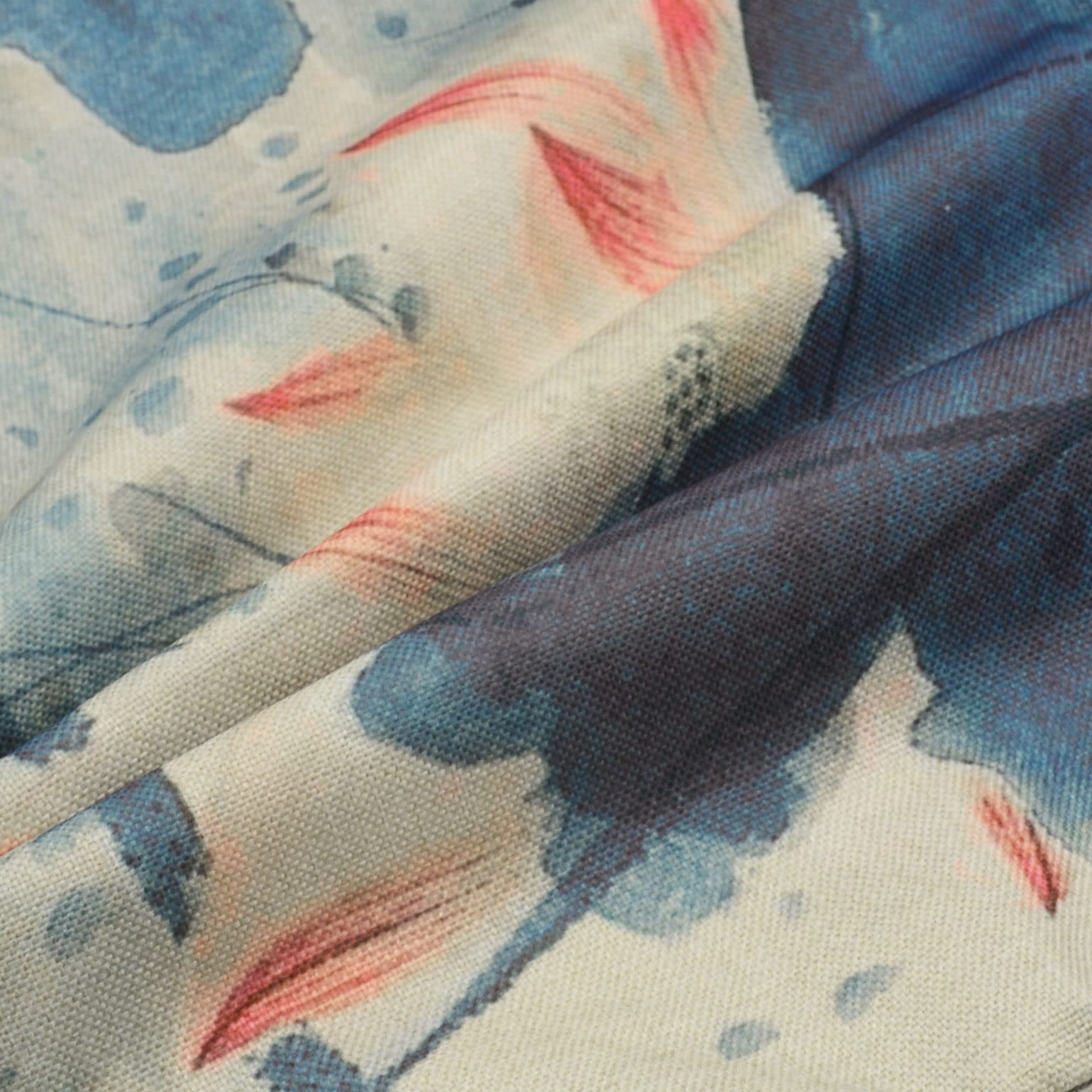 Federe Decorative Stile Giapponese LIGICKY - 4 Pezzi 45x45 Cm | Motivo Montagna