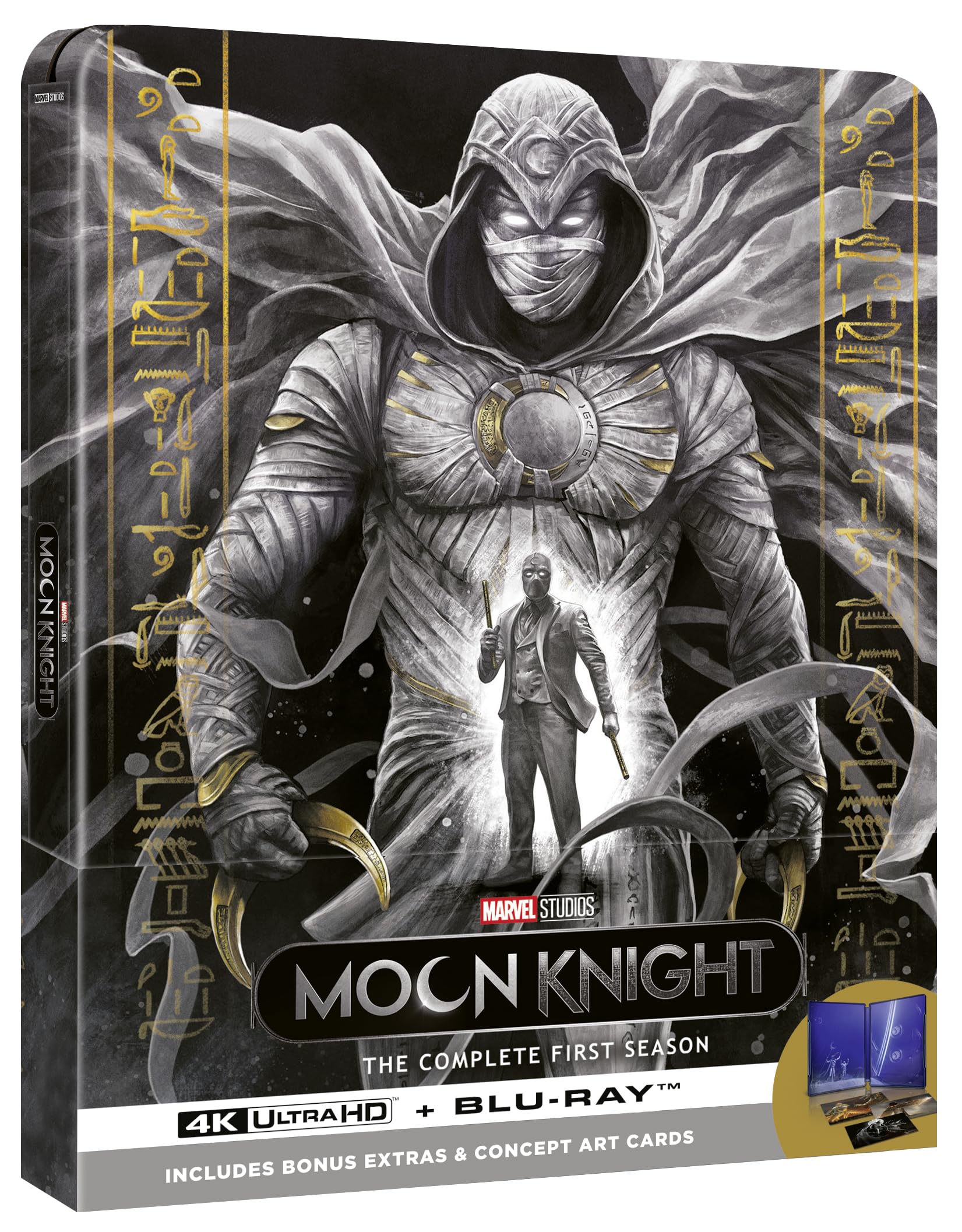 Marvel's Moon Knight Steelbook 4K Ultra HD [Blu-ray] [Region Free]