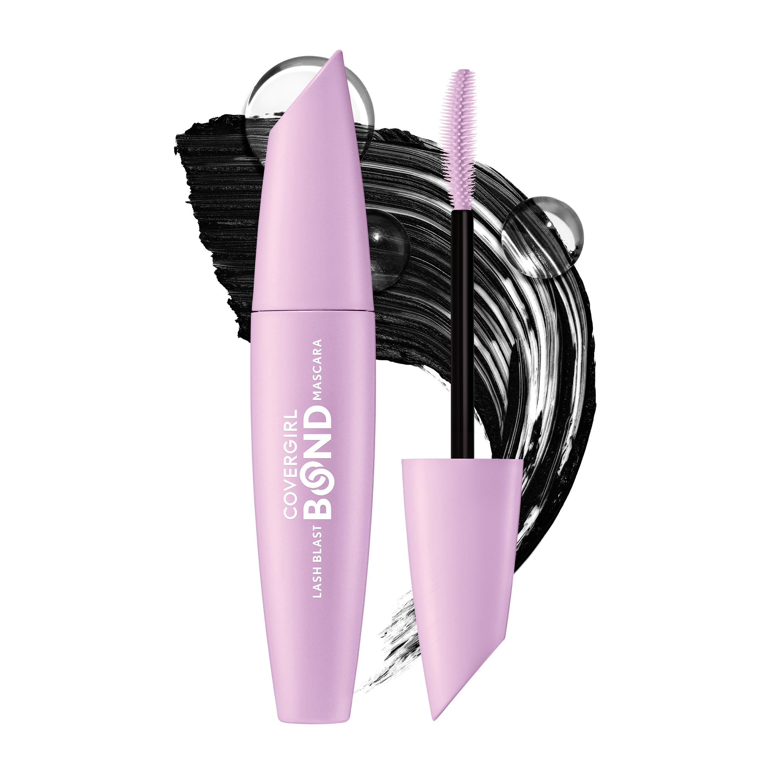 COVERGIRL Lash Blast Bond Volume Mascara - 820 - Extreme Black Waterproof, Bonding Complex to Condition & Nourish Lashes, Smudge-Proof, Clump-Free,