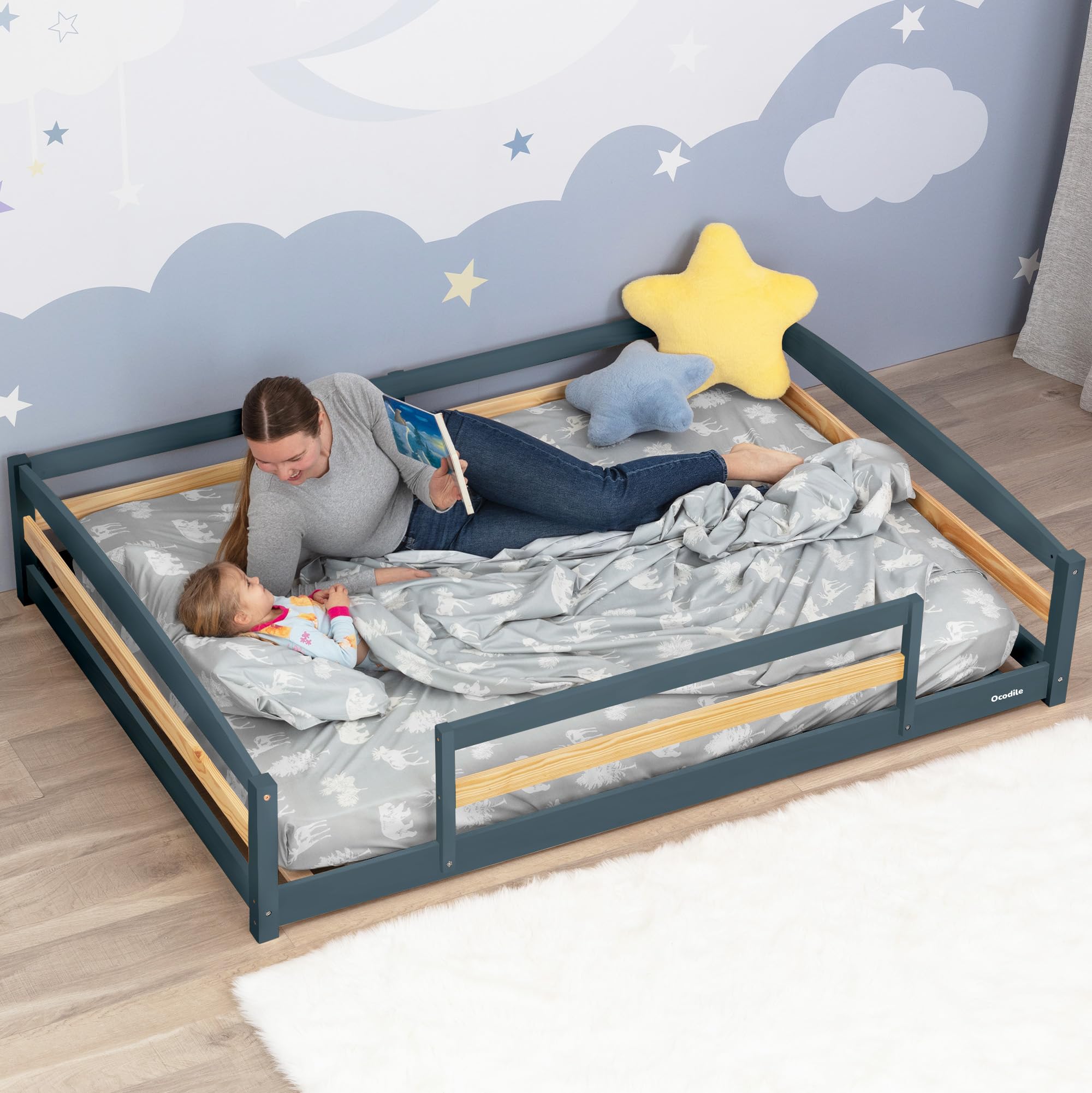 Ocodile Full Floor Bed Open Access