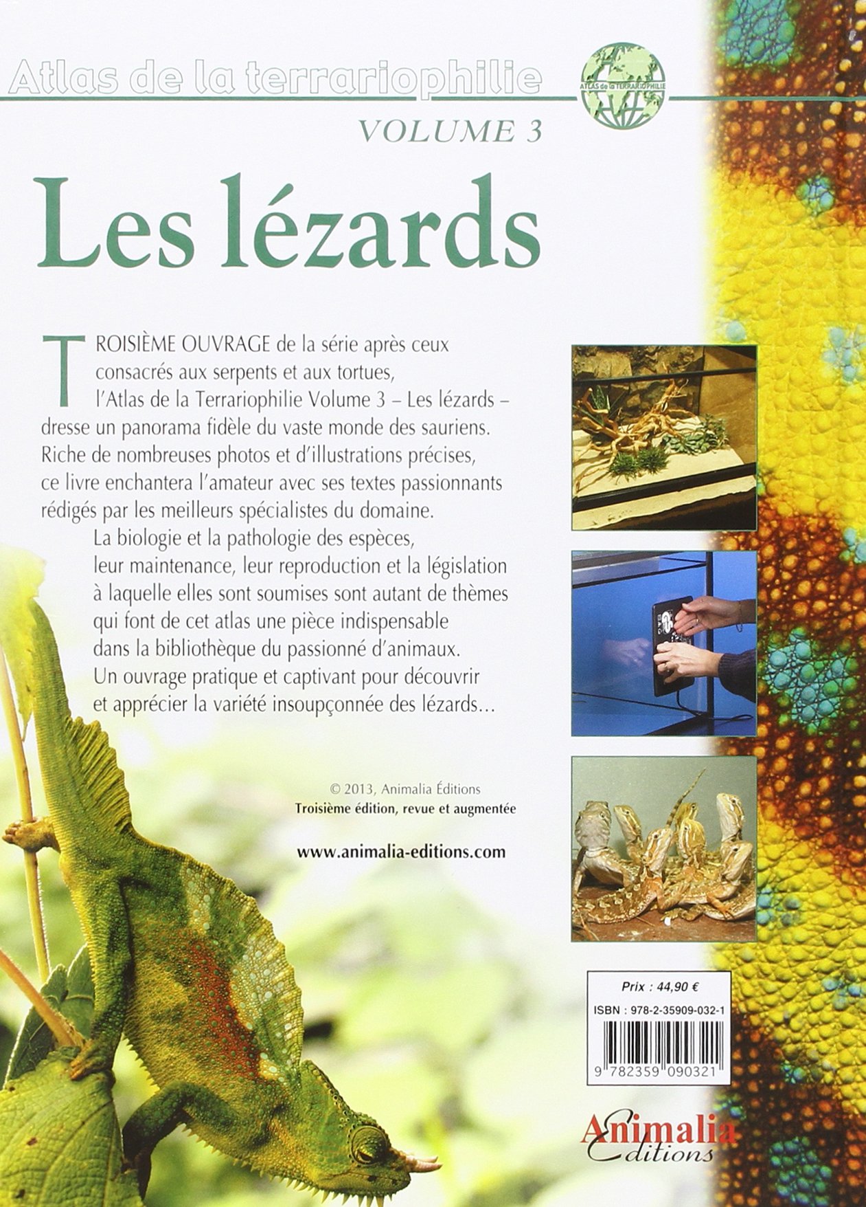 Atlas de la terrariophilie - Volume 3: Les Lézards