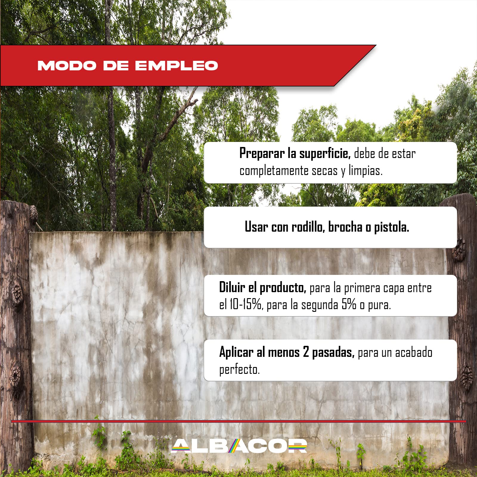 ALBACOR Pintura Blanca Antimoho Plus - 5KG - Anticondensación Evita la Aparición de Hongos y moho en Paredes, Techos, Especial Baños, Liso Mate, Antihumedad (5 Kilos)