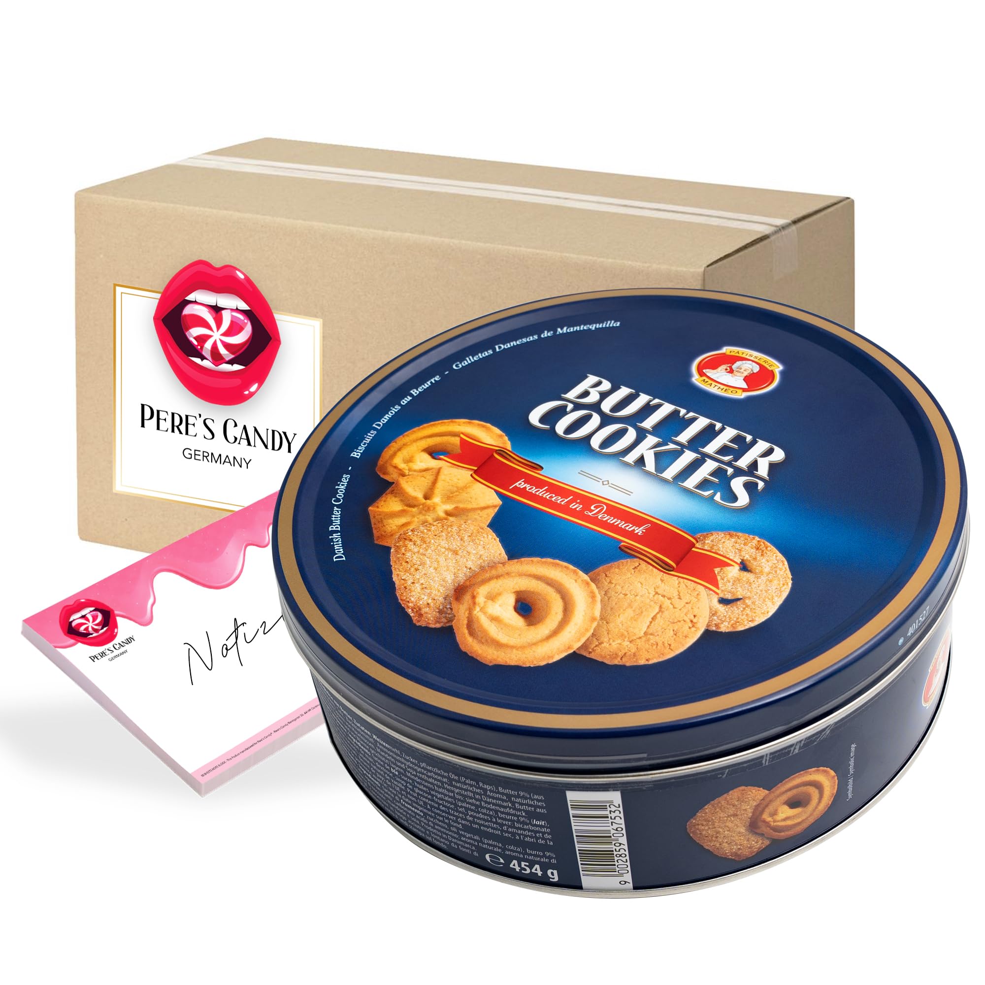 Pere's Candy Bundle für Dänische Butterkekse Cookies, Gebäckmischung