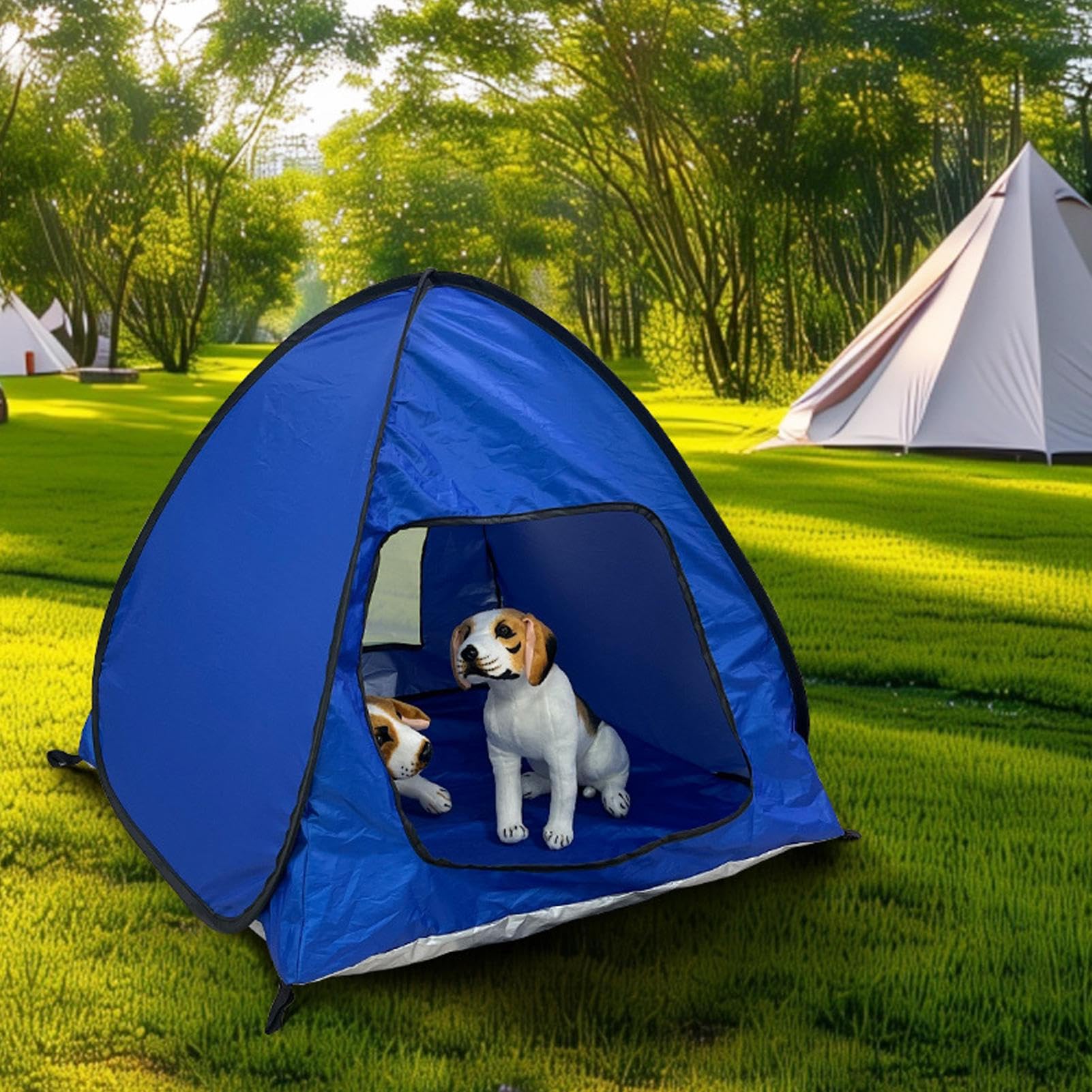 Amazon.co.jp: 犬用キャンプテント | 折りたたみペットハウス防水