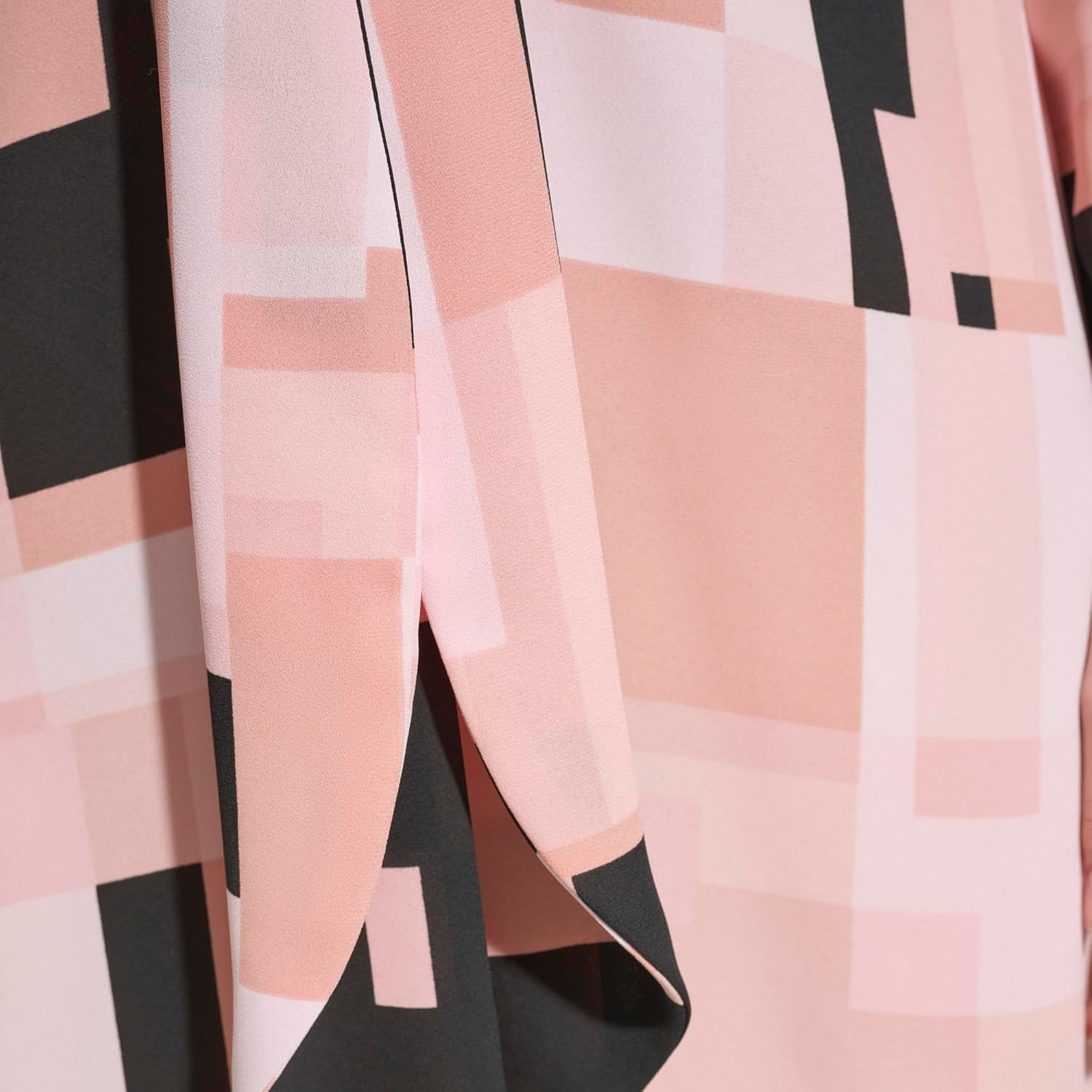 Calvin Klein Womens Printed Long Sleeve Dress - Image 4