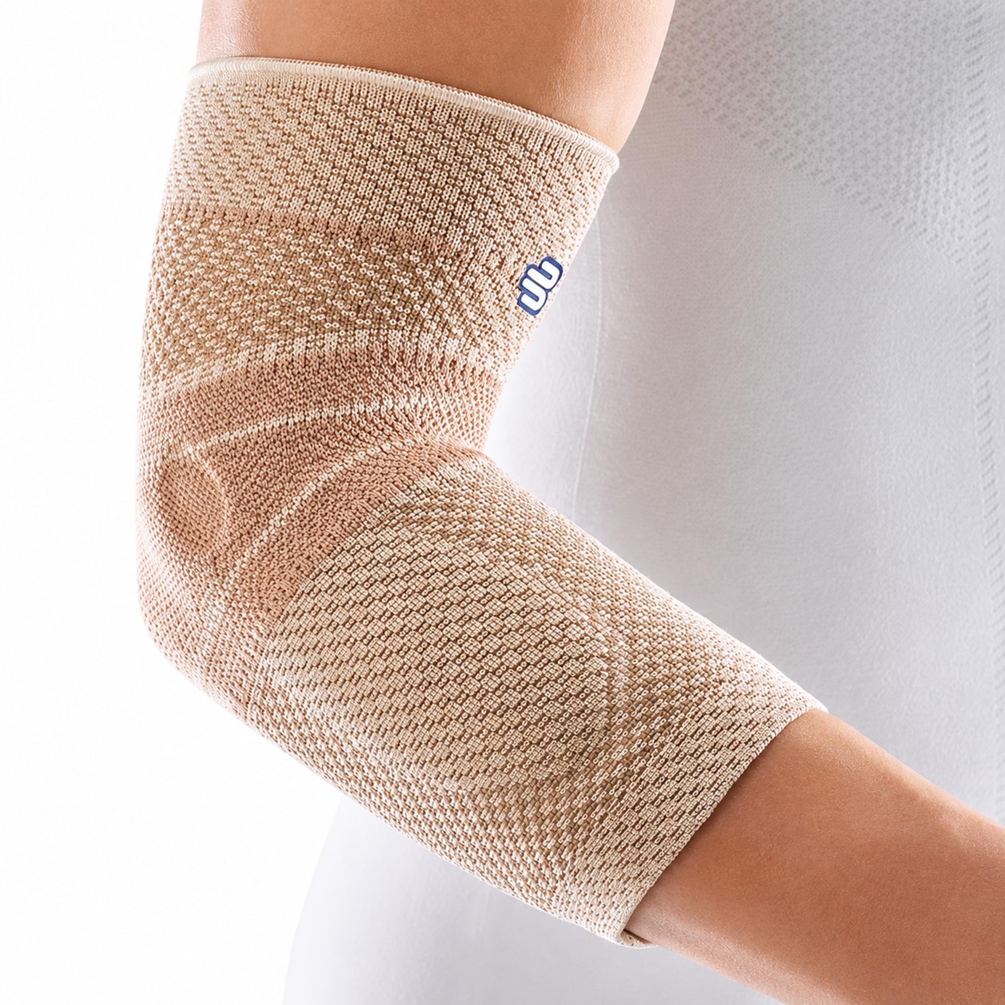 BAUERFEIND - Supporto per gomito, EpiTrain, beige, misura 5