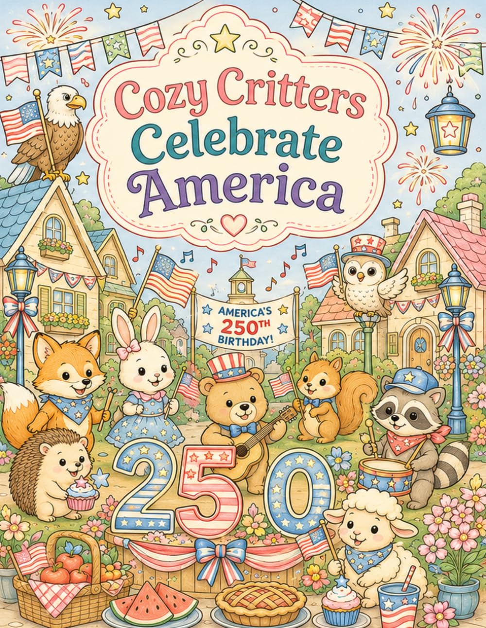 Cozy Critters Celebrate America: A Village Celebration for America's 250th Birthday