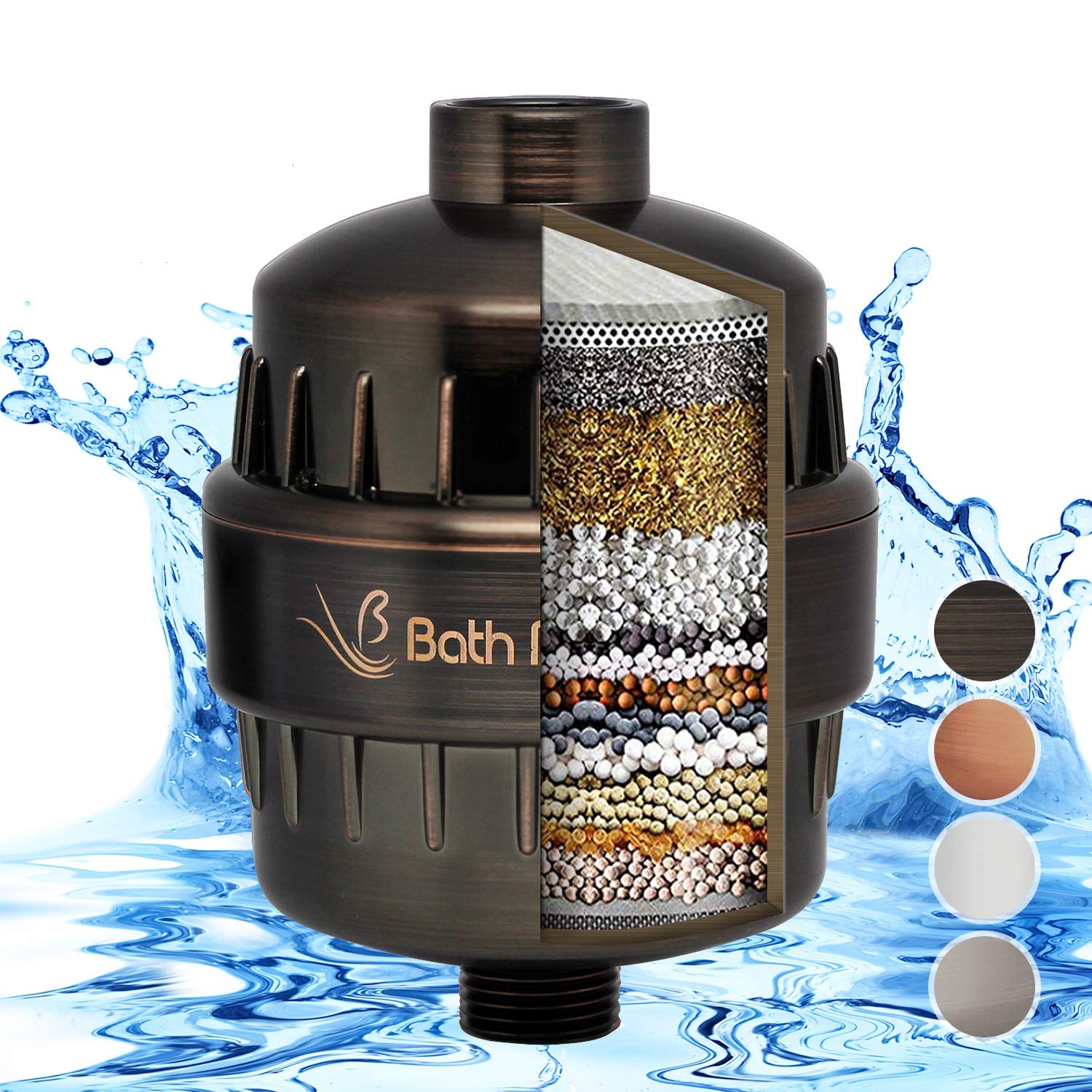 Buy BathBeyond Shower Filter C 15 Stage High Output Water Filter With