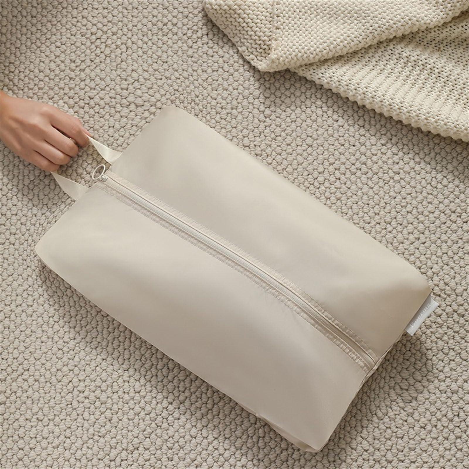 6 pezzi Efficace Borsa Strada Abbigliamento Viaggio Bagagli Organizzatori Borse Per Vestiti E Scarpiere Con Cerniere