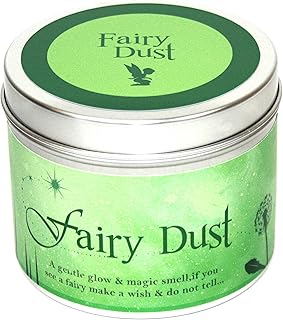 poussière de fée Sparkling parfumée Bougie Magique Fées Paillettes Jasmin Chèvrefeuille chiné végétaliens Cruelty Gratuit Magic Paillettes Cadeau spécial Pixies Folklore Fantasy