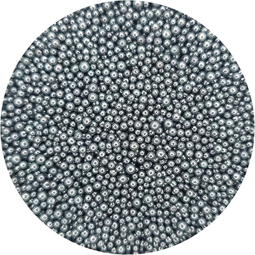 Miniatura 8 de NCS Gránulos comestibles amarillos sin pareil, 8 onzas, ideales para cupcakes, galletas, pasteles, pasteles