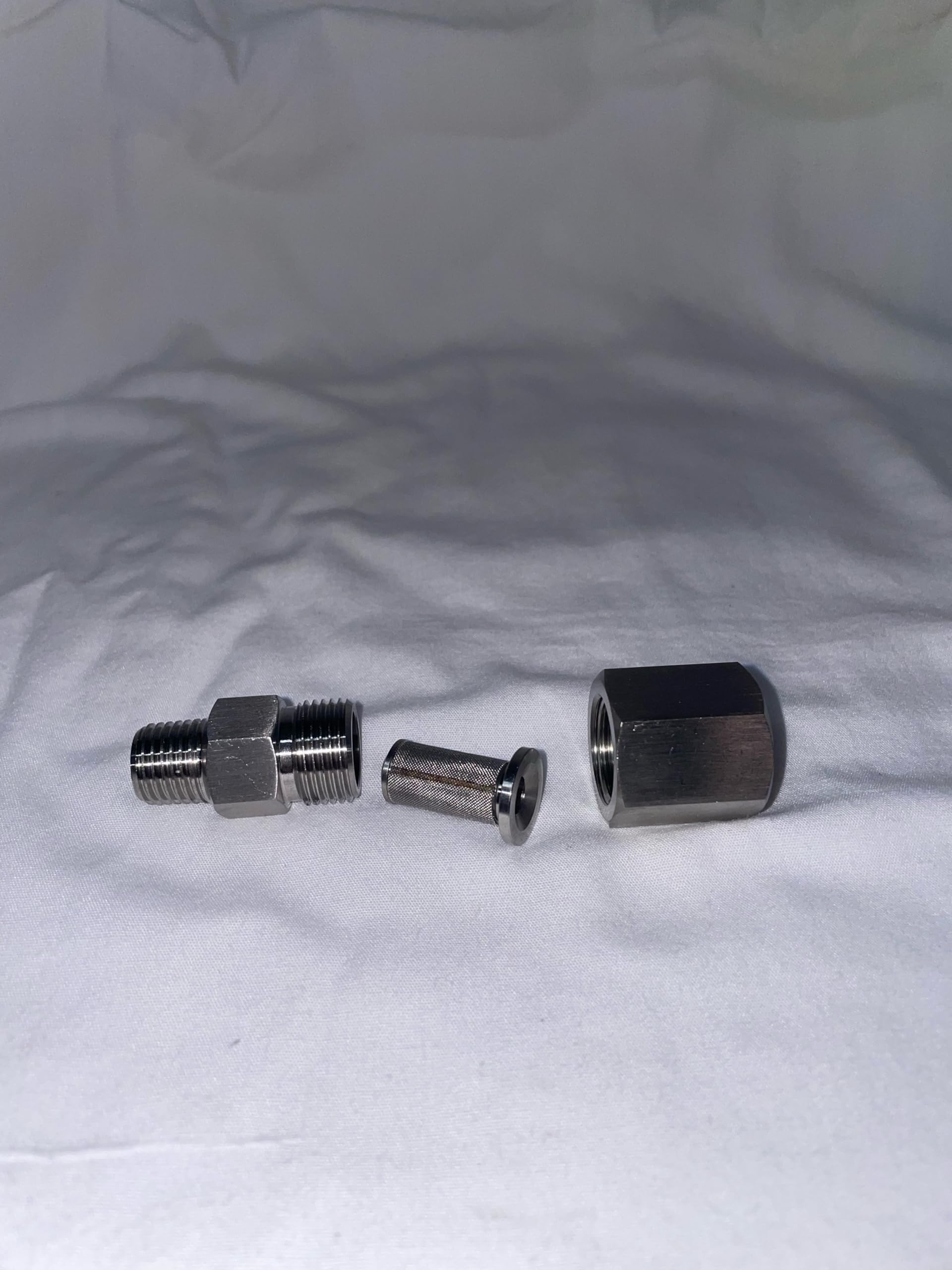 1/4 NPT Inline Filter Solution Line Carpet Cleaning (304 Stainless Steel)