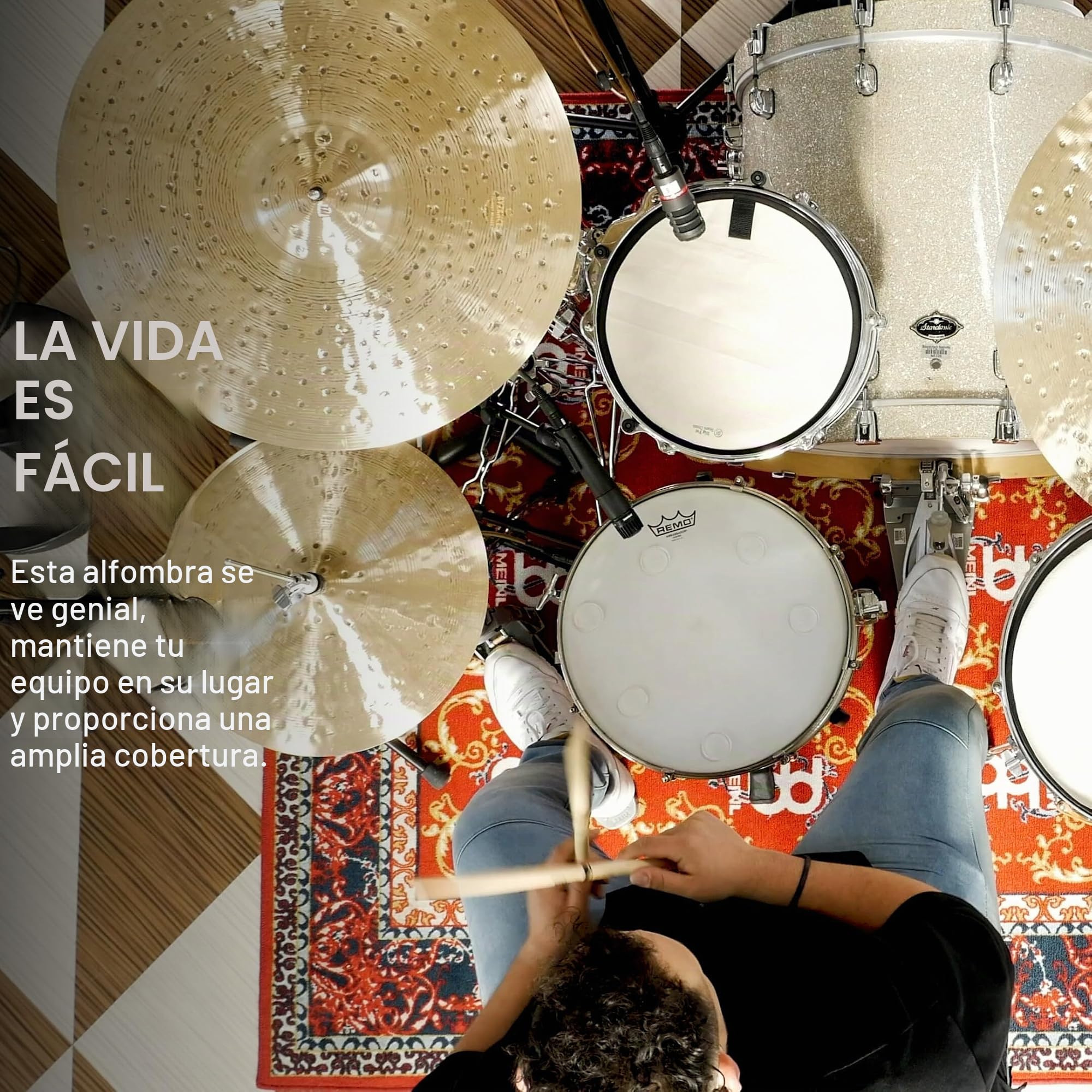Meinl Cymbals mdr-or Tambor – Alfombra Oriental