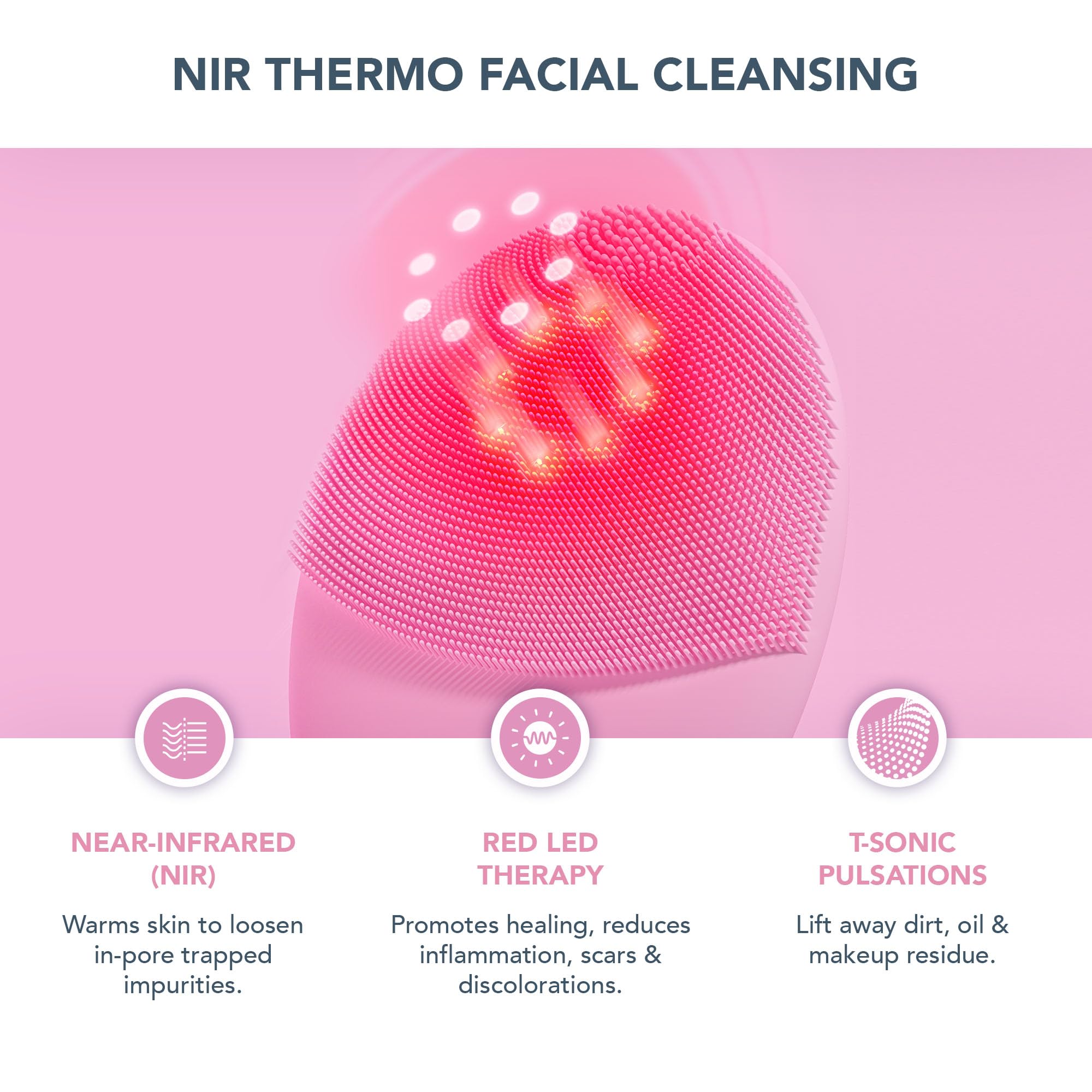 FOREO Fresh & Lifted Bundle - Luna 4 Plus Normal Facial Cleansing Brush + Supercharged SERUM 2.0, 1 oz - Near Infrared Light Treatment - Face Cleansing Massage Brush - Microcurrent Facial Device