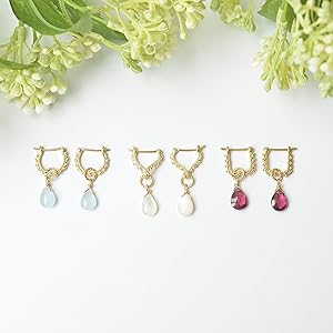 Amazon.co.jp: [sowi] フープ ピアス ( K18 / レースモチーフ