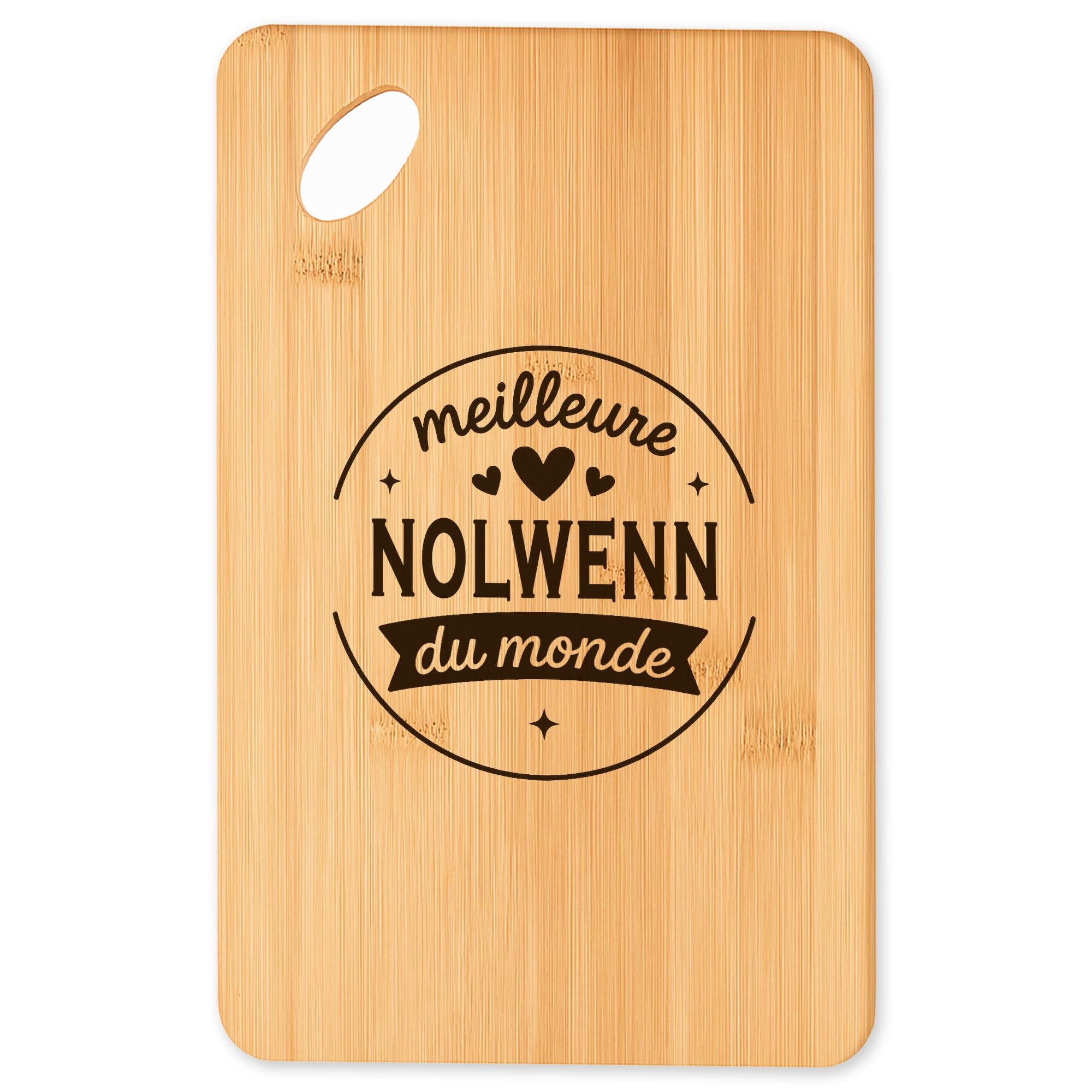 Planche à découper Nolwenn en bambou pour simplifier vos apéros