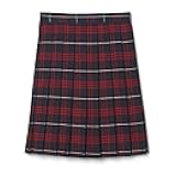 Girls' Plaid Pleated Skirt