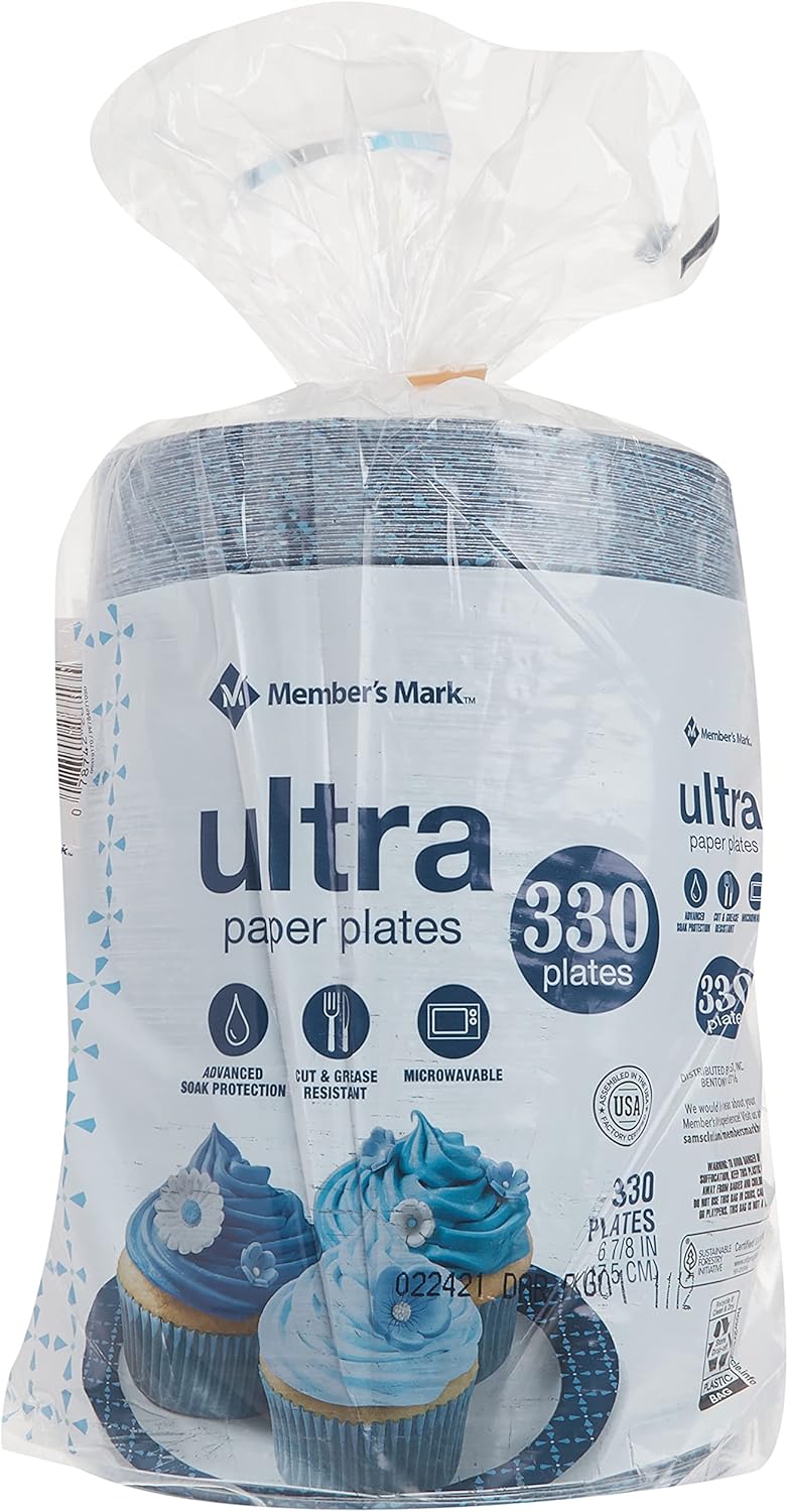 Member's Mark 6 7/8 In Ultra Plates, 330 Count