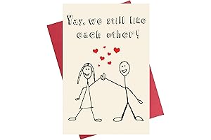 Sweet Love Birthday Card, Funny Anniversary Card for Her, Him, Husband, Wife