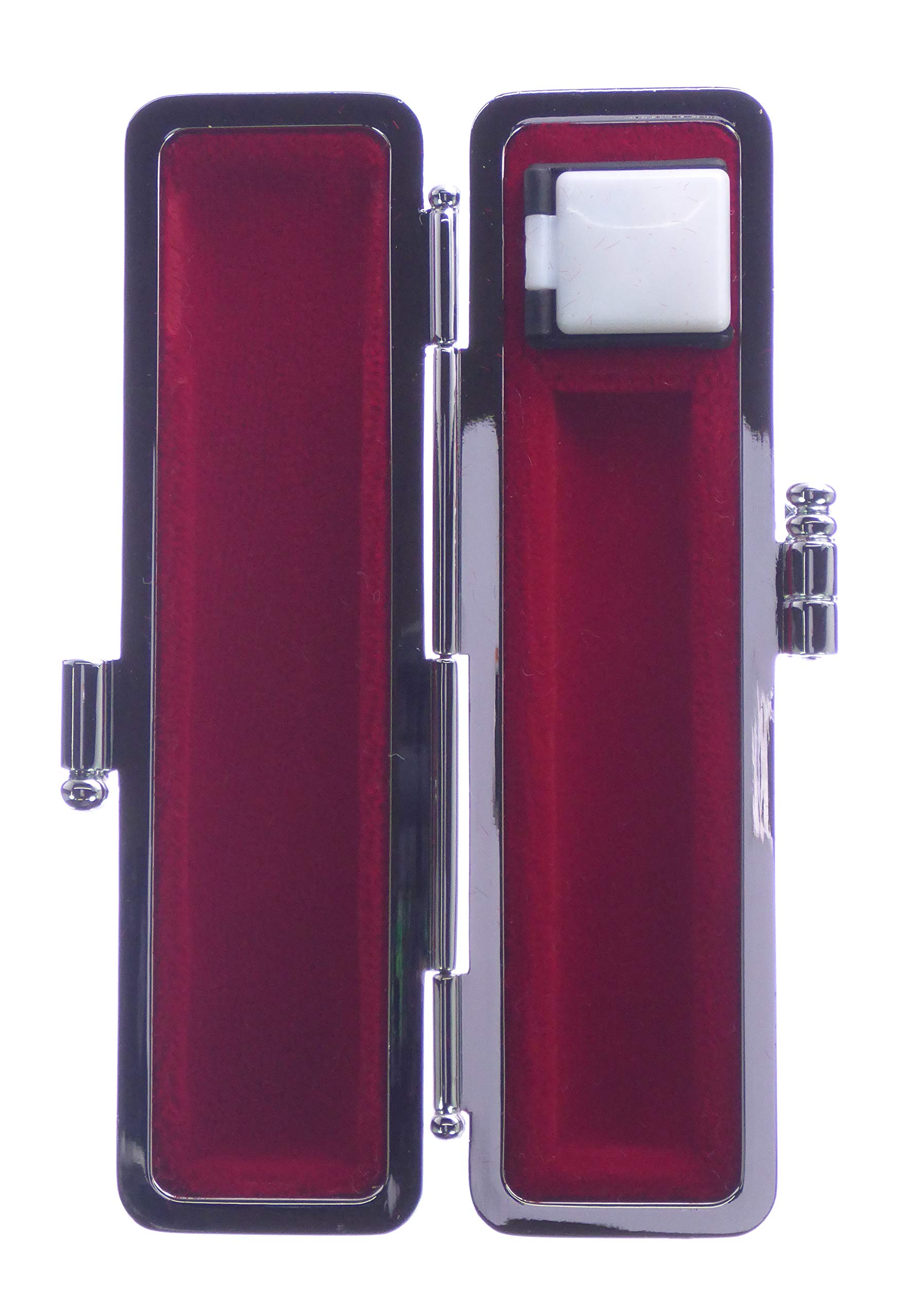 はんこ入れ 印鑑ケース「赤ローケツ」10.5-12.0mm用(D-7)｜印鑑ケース.com