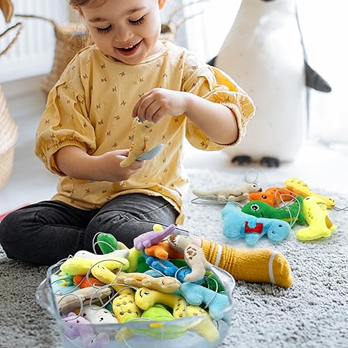 Miniatura 4 de Juego de 40 juguetes de peluche de dinosaurio, lindo llavero de juguete de dinosaurio pequeño para recuerdos de fiesta, llavero adorno para bolsa de