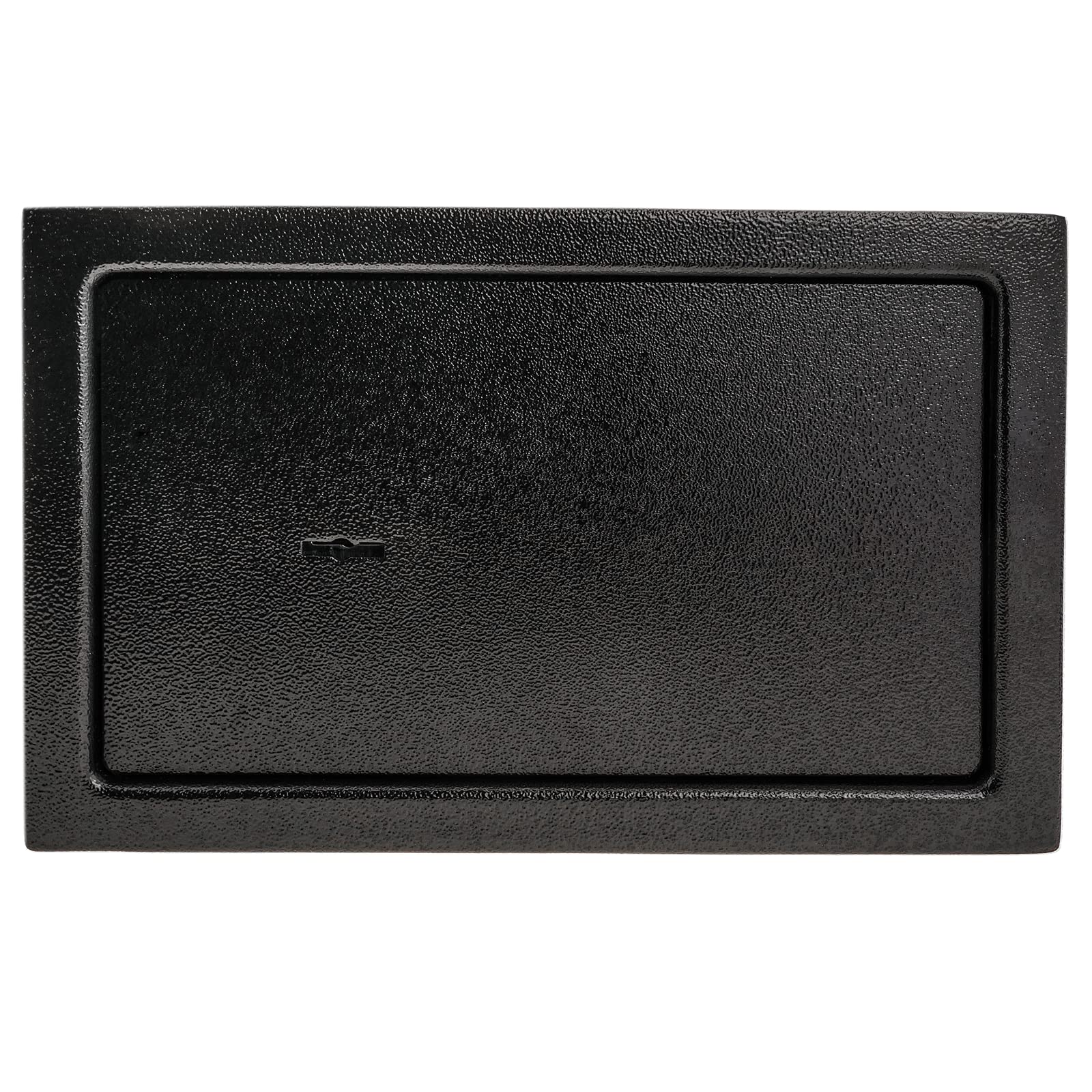 PrimeMatik - Coffre-fort de sécurité en acier avec clés 31 x 20 x 20 cm noir