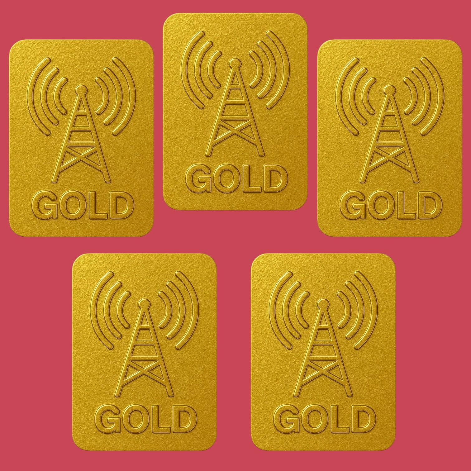 Mobile Anti Radiation Chip Sticker Gold for Kids Daily Safe Brain Protection-image-10