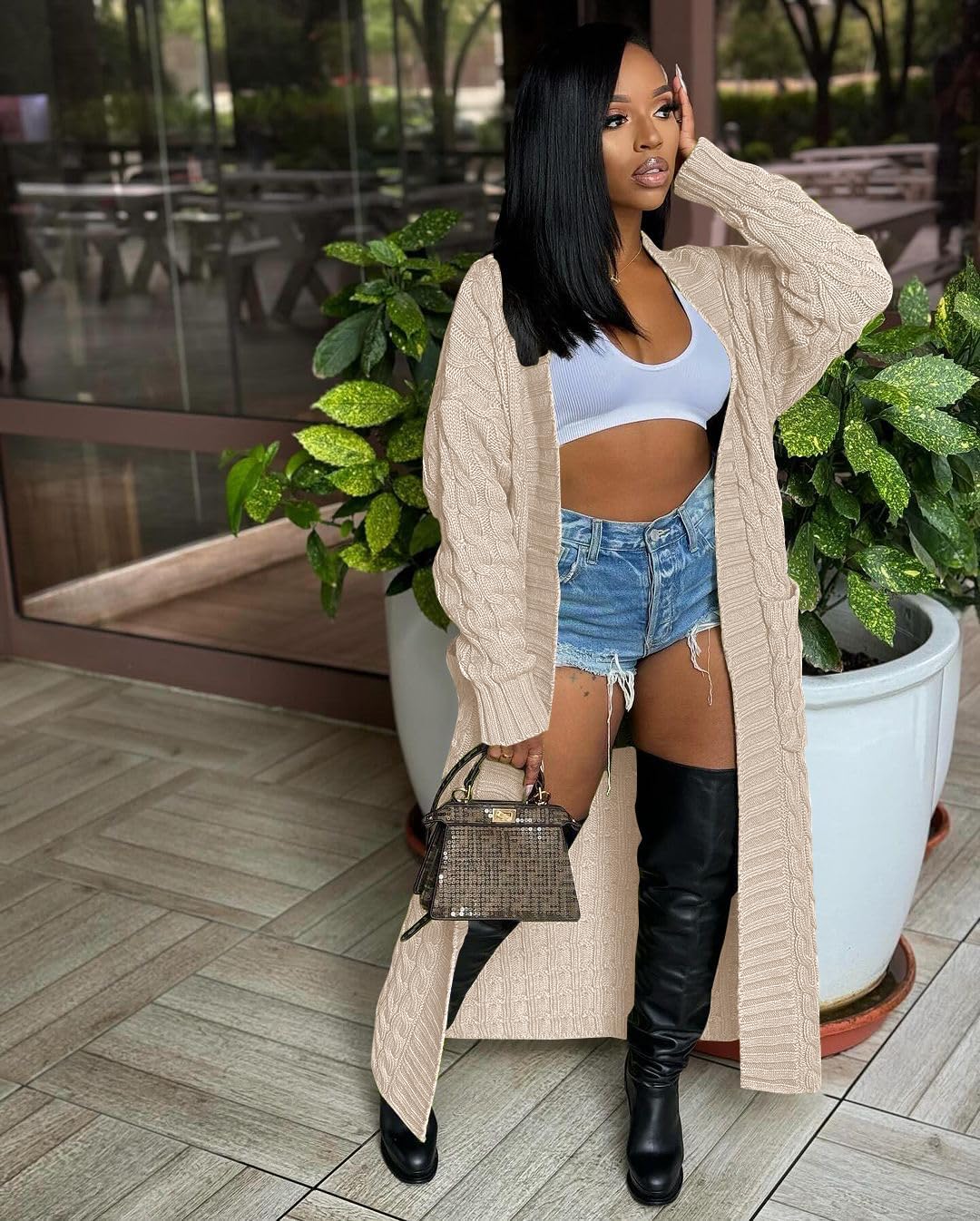 Nimsruc Cardigan Sweaters for Women Casual - Image 5