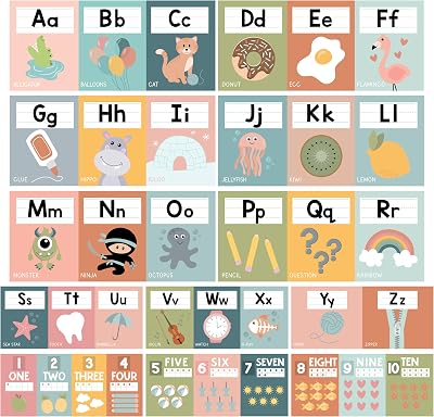 Hadley Designs Alphabet for Classroom Wall Decor - Nepal | Ubuy
