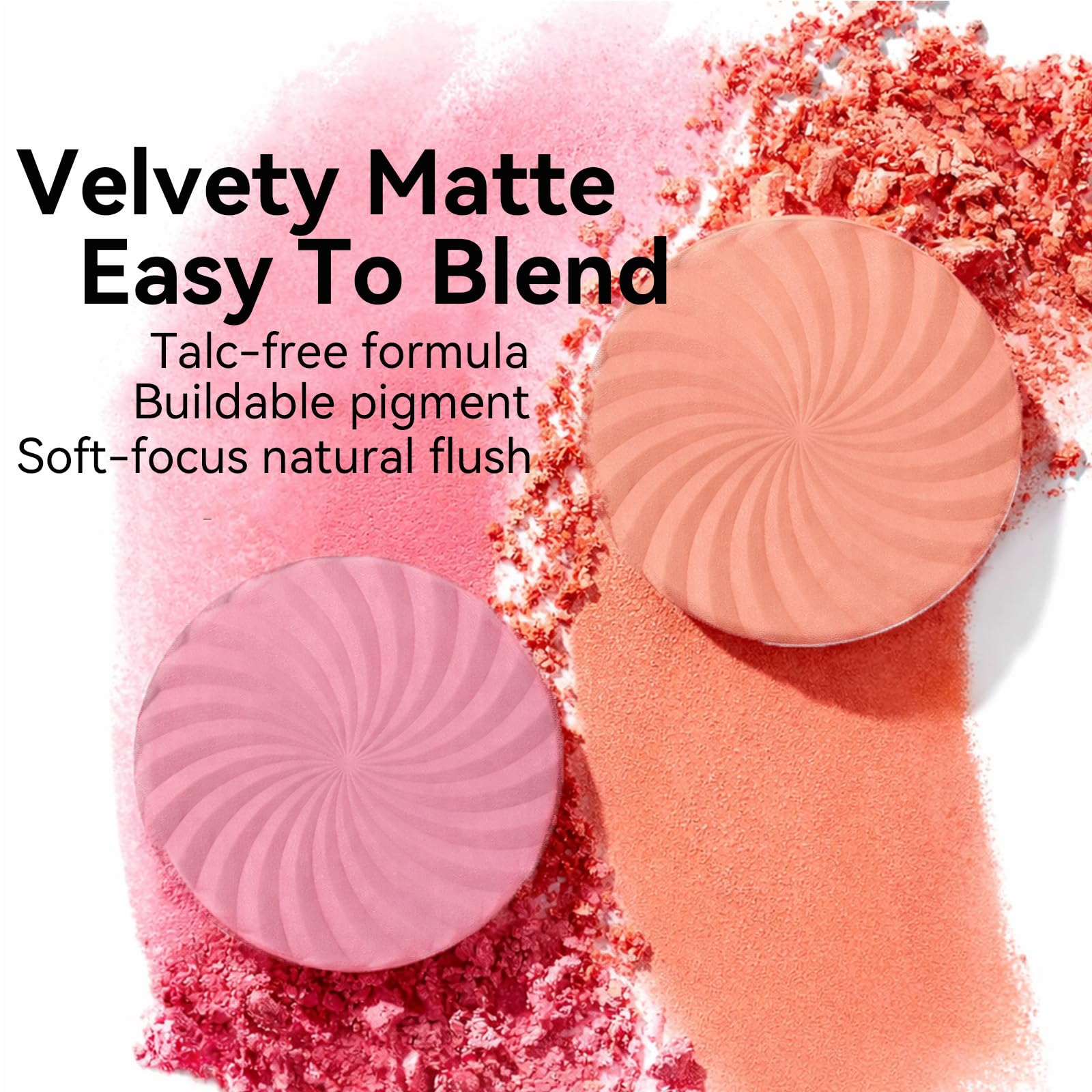 Amazon.com : TINTARK Cheeky Blush Talc-Free Matte Powder Blush
