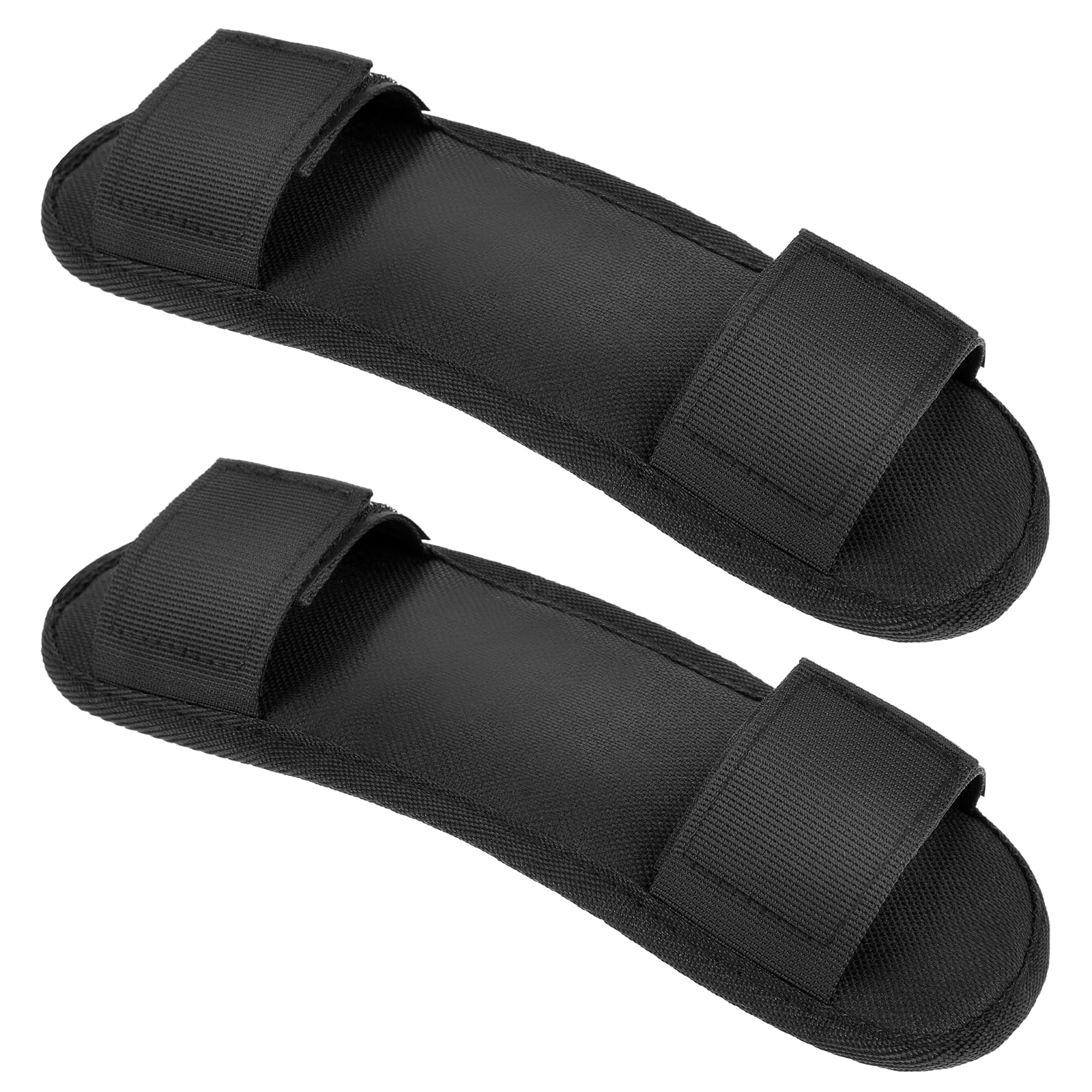 LLOUSSAK 2 Pcs Soft Shoulder Strap Pad, Thick &amp; Breathable Backpack Strap Pads, Removable Shoulder Pads for Bag Straps, Shoulder Straps for Bags(Black, 8.86 x 2.76 Inch)