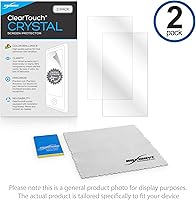 Vista 5 de BoxWave Protector de pantalla compatible con Sony XAV-AX8500, ClearTouch Crystal (paquete de 2), película HD que protege de arañazos