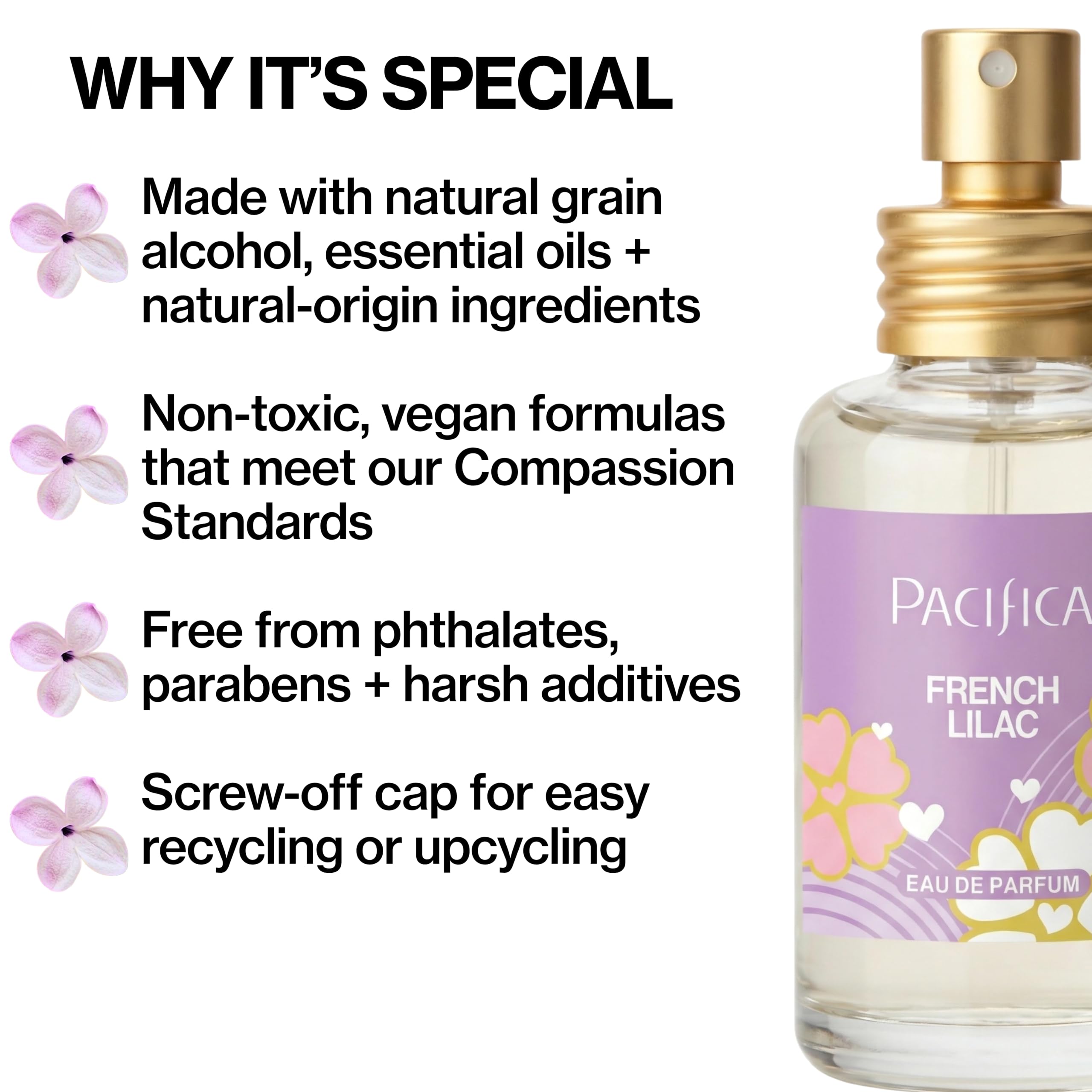 Pacifica Perfume en spray lila francés 29 ml