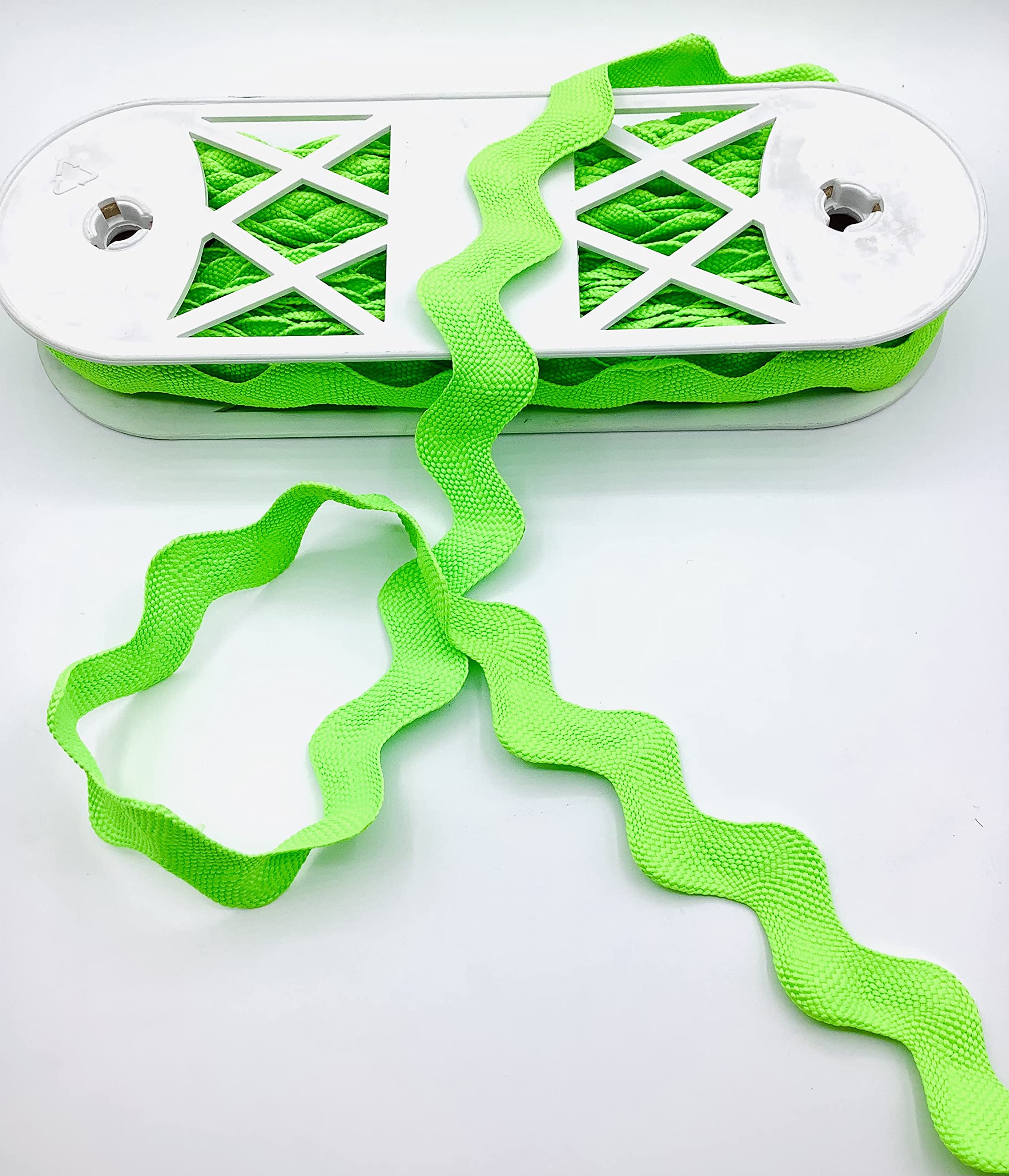1-1/2” Giant Jumbo RIC Rac (Lime, 10 Yards)