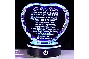 Give Her a Crystal Heart that Lights Up Her Life!