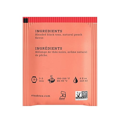 Vista 47 de Stash Breakfast in Paris Té negro, caja de 100 bolsas de té