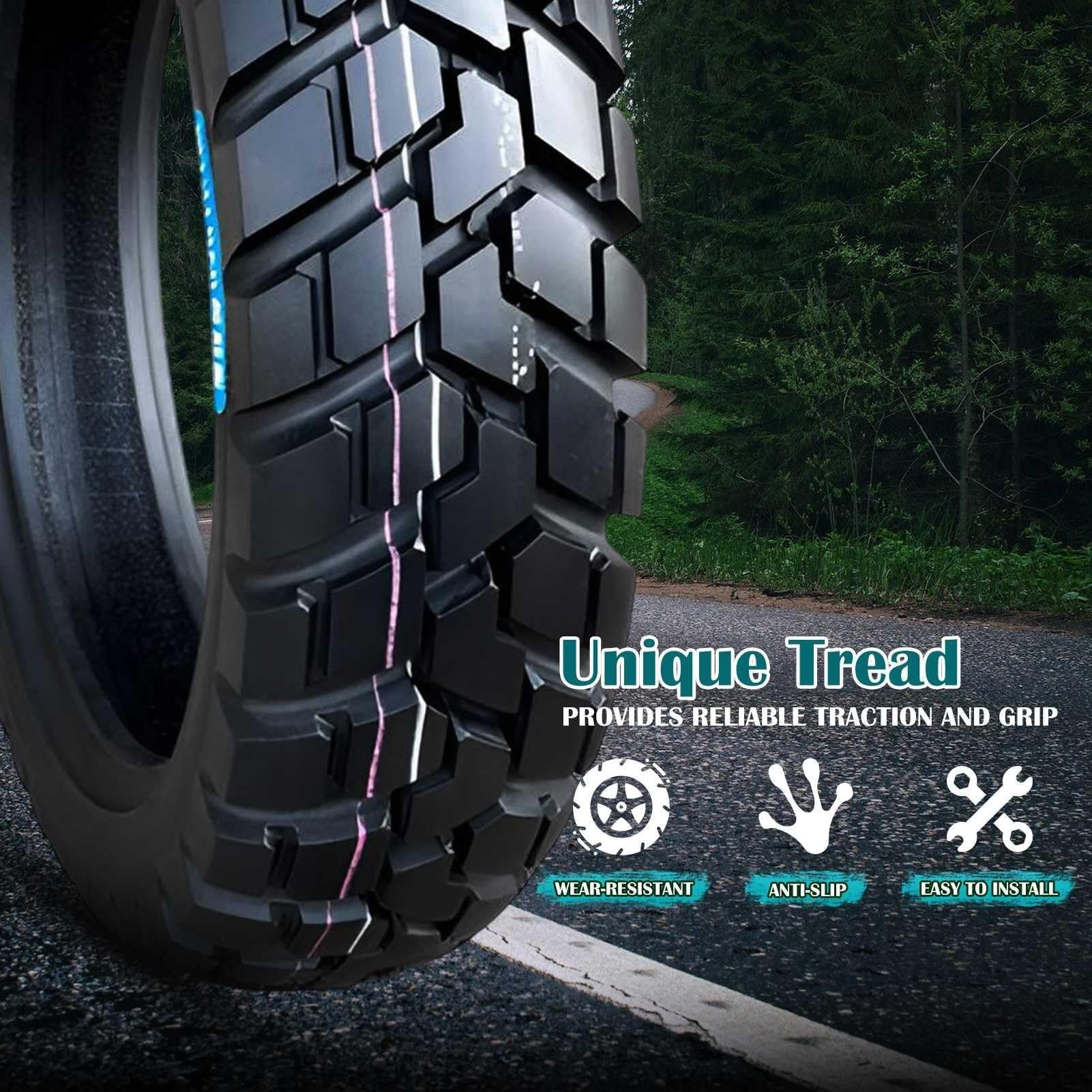 110/90-17 Opona Motocyklowa Terenowa 110/90/17 z Profilem Off-Road dla Felg 17 Cali z 110 90 17 8PR 72J 300kPa Tył Motocykl