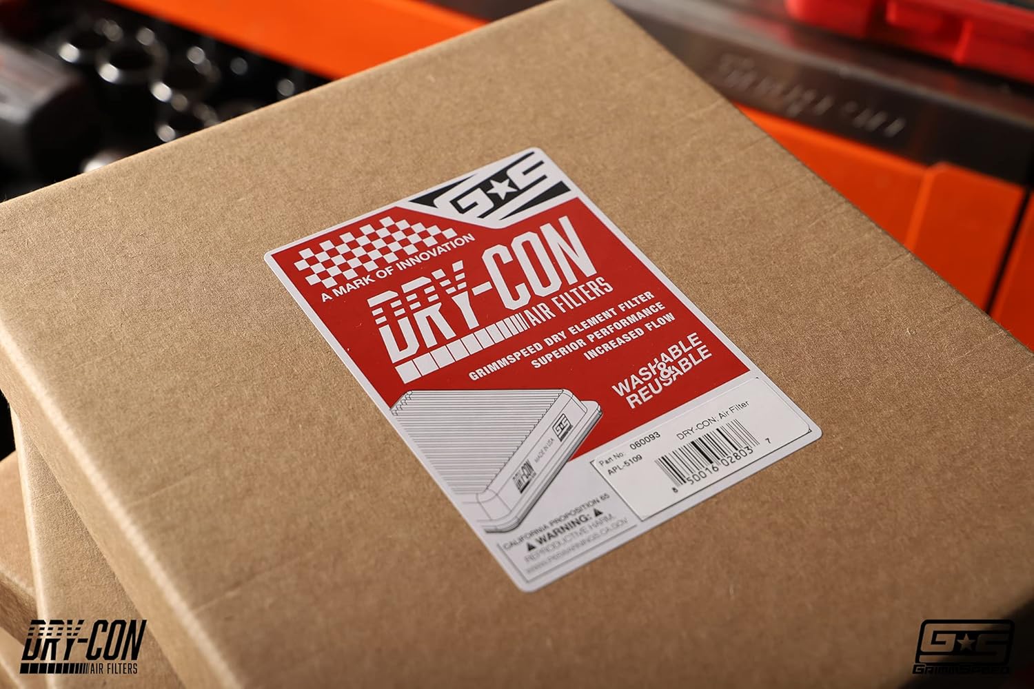 Grimmspeed Dry-Con Performance Panel Air Filter - 08-20 Wrx 08-18 Sti 09-13 Forester 05-17 Legacy/Outback