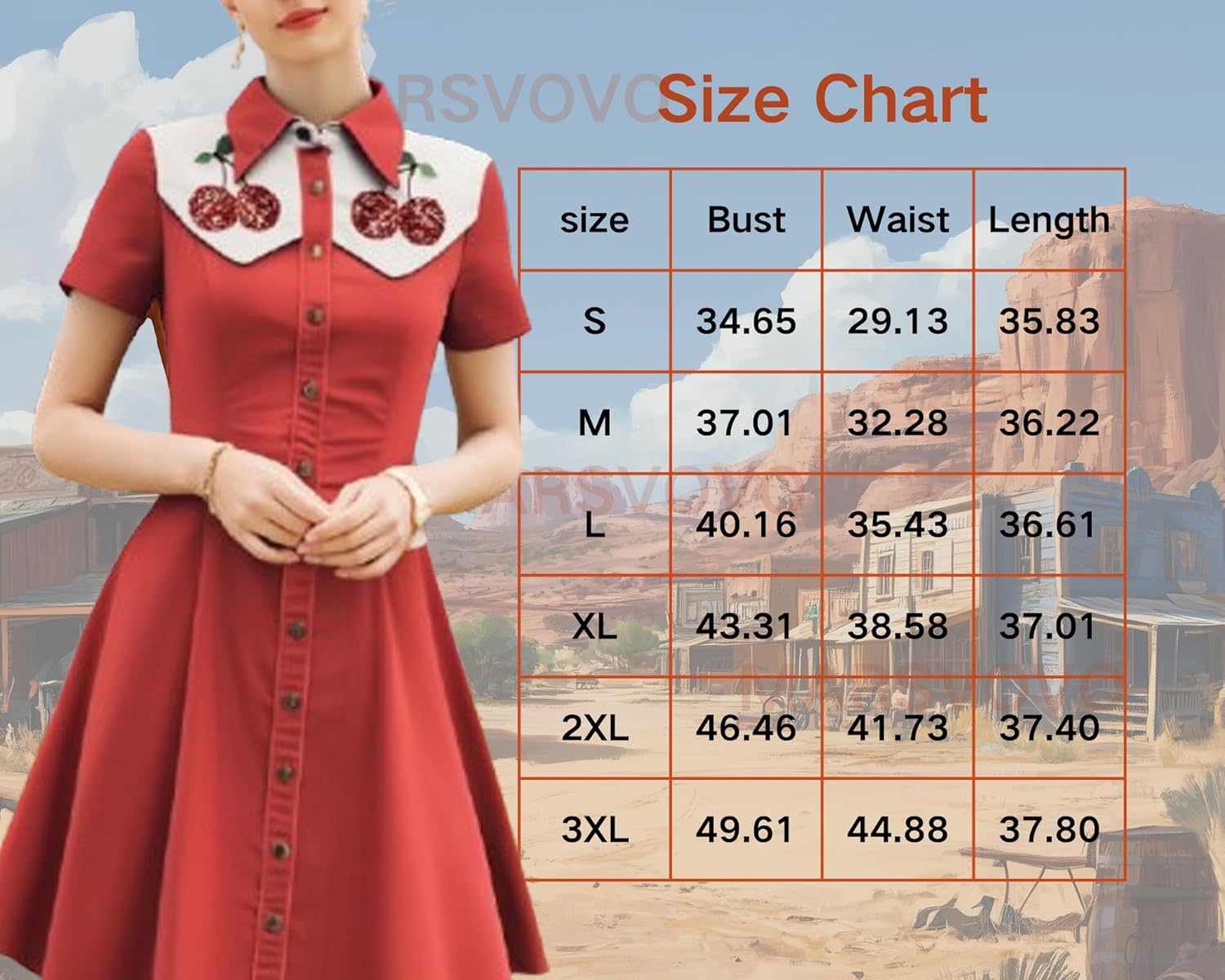2025 Vintage Western Shirt Dress - Retro Cowgirl Flower Print, Summer Button Down Casual Midi Dress for Women, Boho Style - Image 9