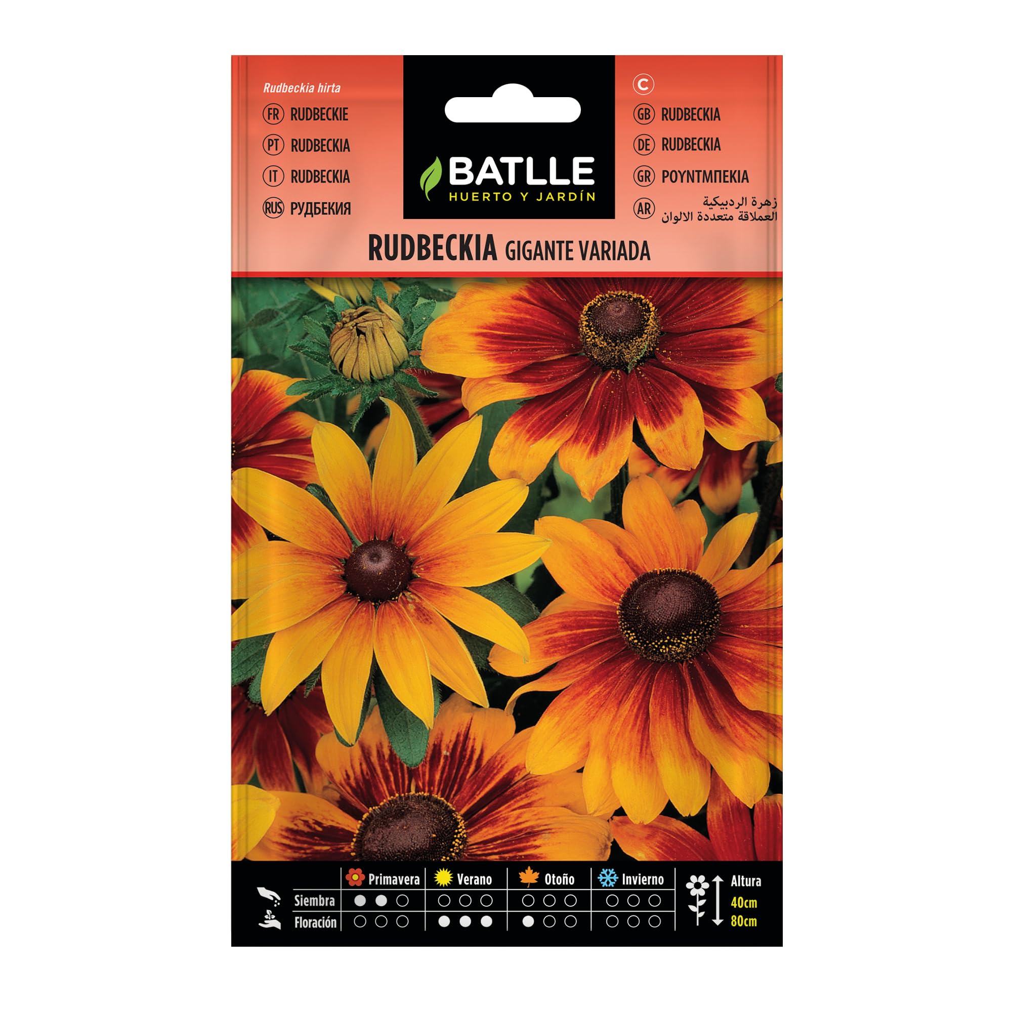 Semillas Batlle Rudbeckia gigante variada