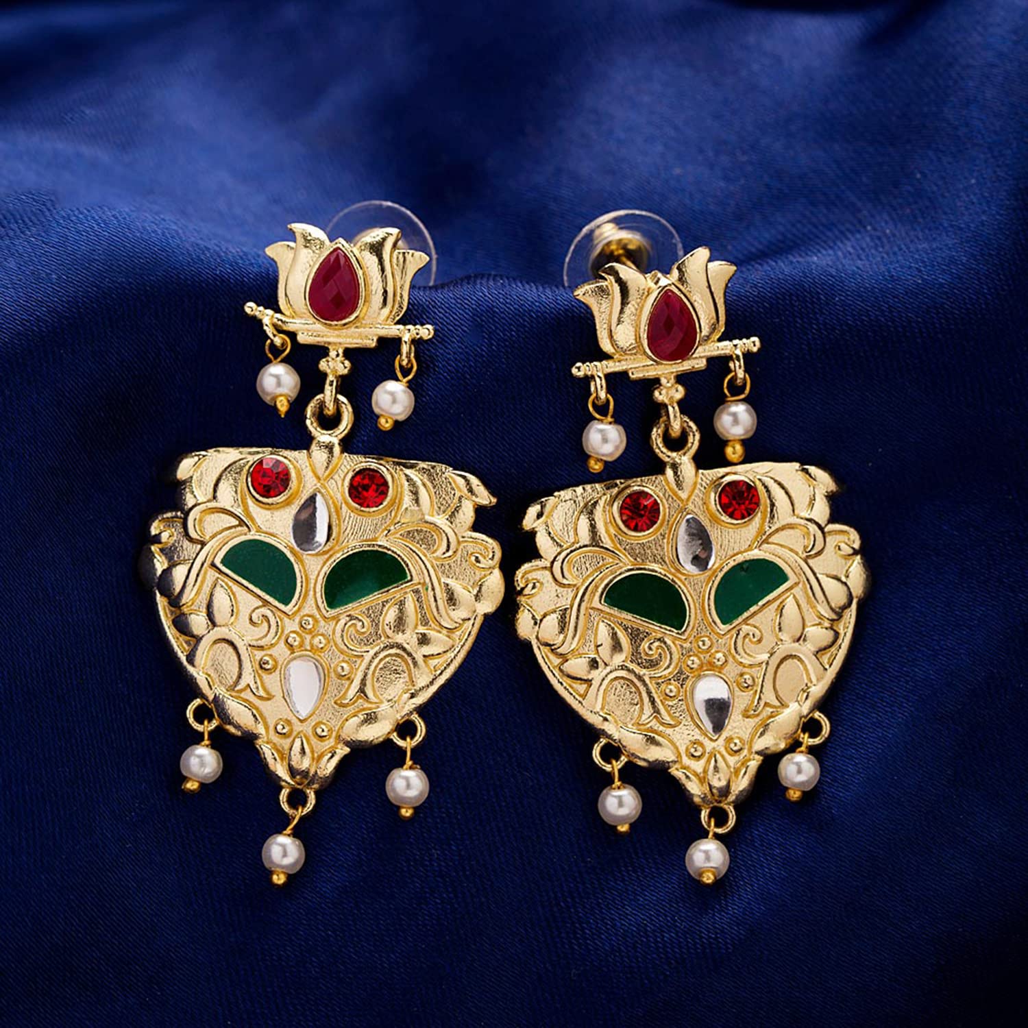 Kathakali Raga Danglers