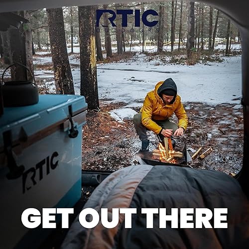 Miniatura 6 de RTIC Caja de hielo portátil de 65 cuartos de galón con aislamiento duro para playa, bebidas, bebidas, campamento, picnic, pesca, barco, barbacoa