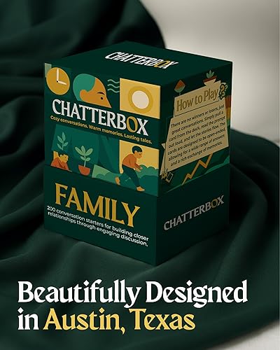 Miniatura 7 de Chatterbox Tarjetas de conversación para familias y padres, comparte historias de vida y conecta con la familia y juego para conocerte, perfectas